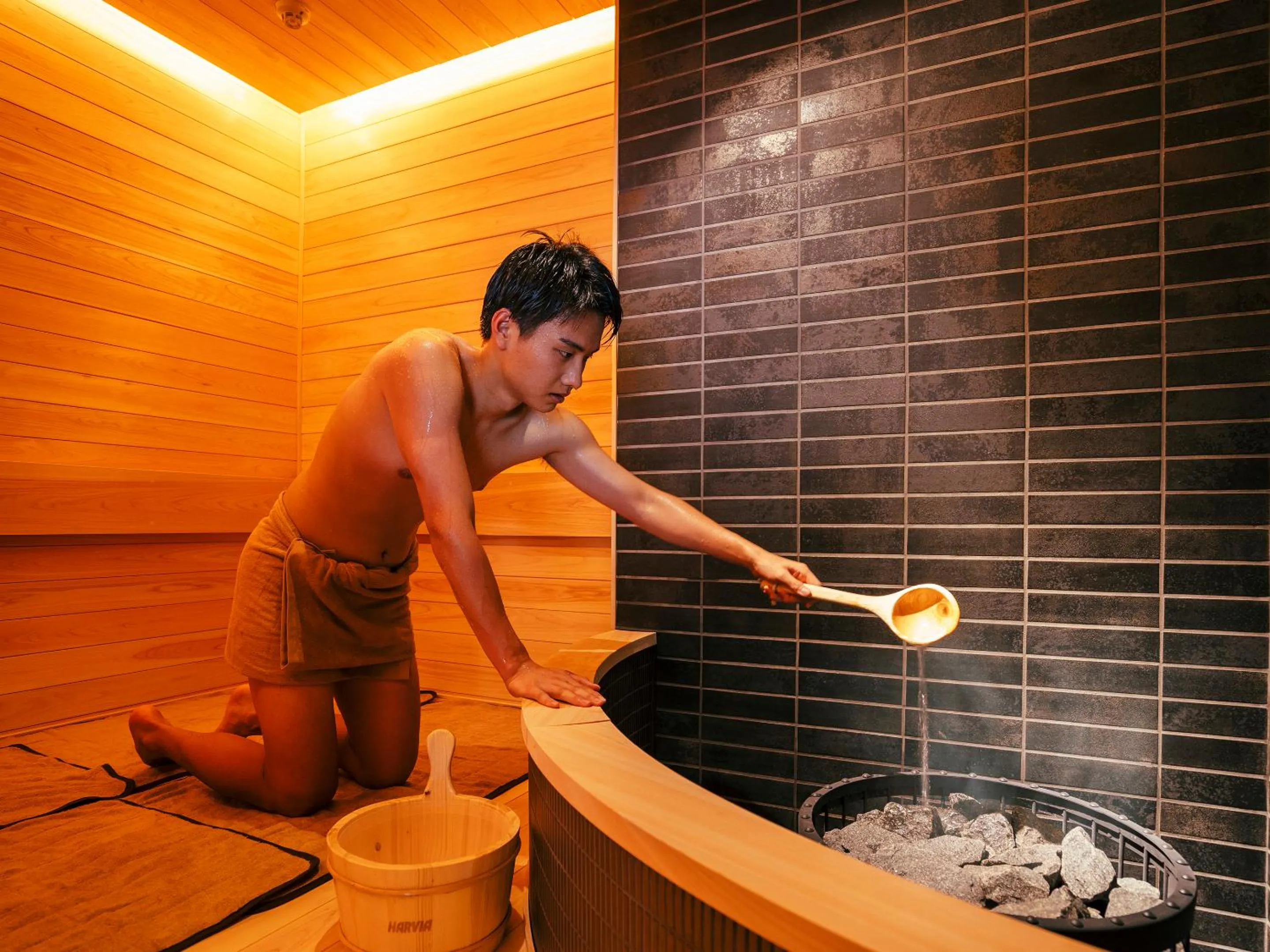 People in Tokachi Nakasatsunai Glamping Resort Feriendorf