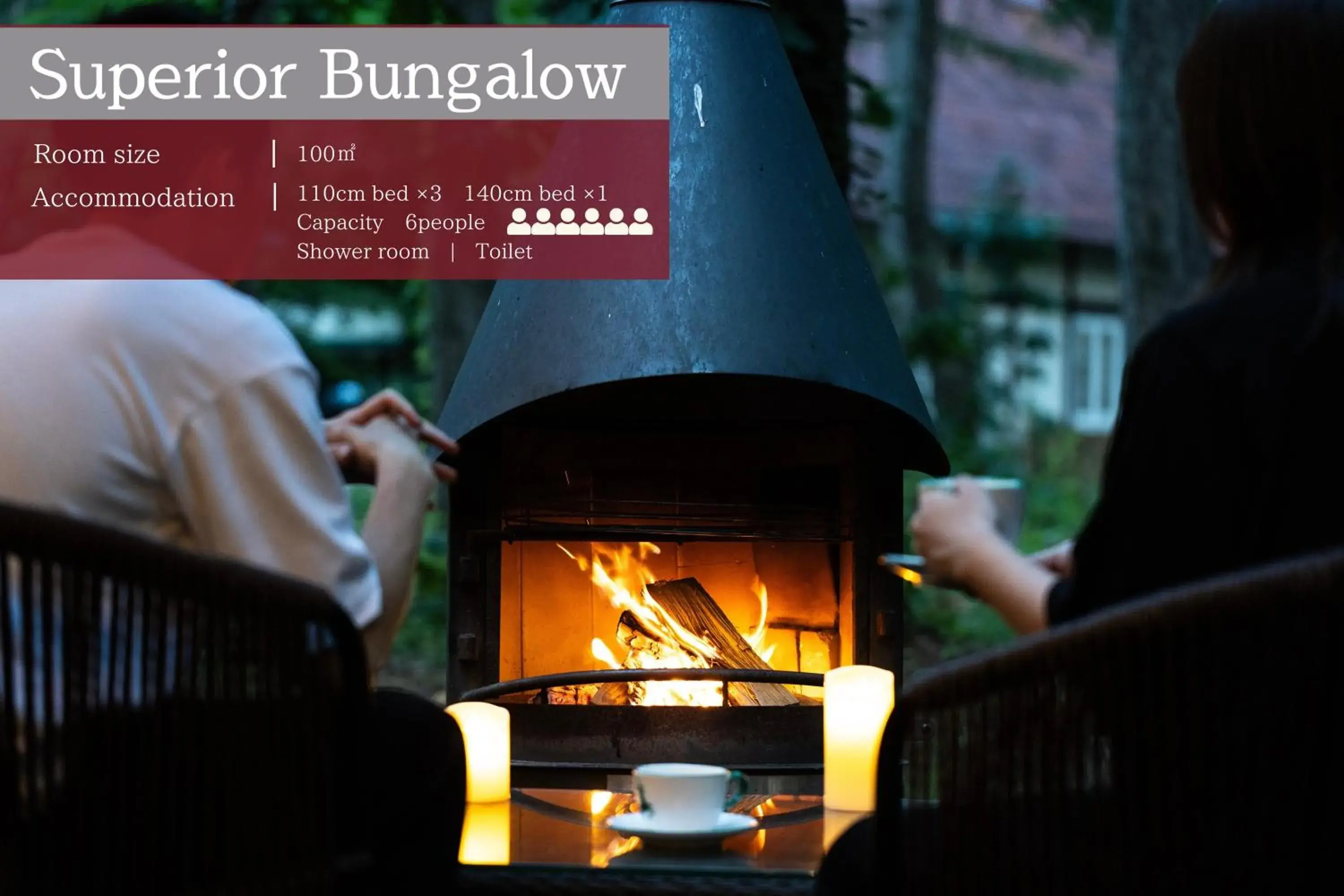 Superior Bungalow in Tokachi Nakasatsunai Glamping Resort Feriendorf Superior Bungalow in Tokachi Nakasatsunai Glamping Resort Feriendorf