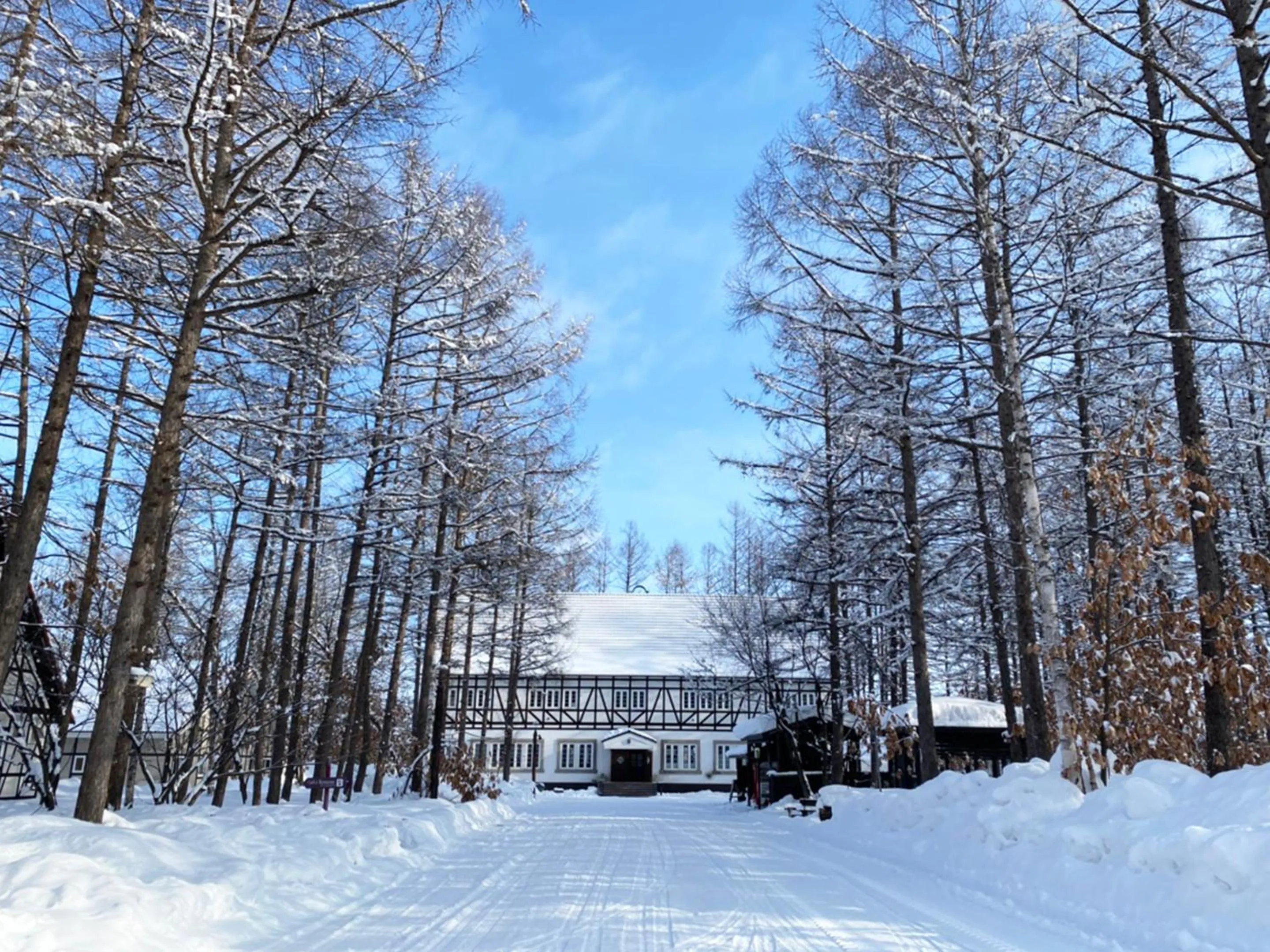 Property building in Tokachi Nakasatsunai Glamping Resort Feriendorf