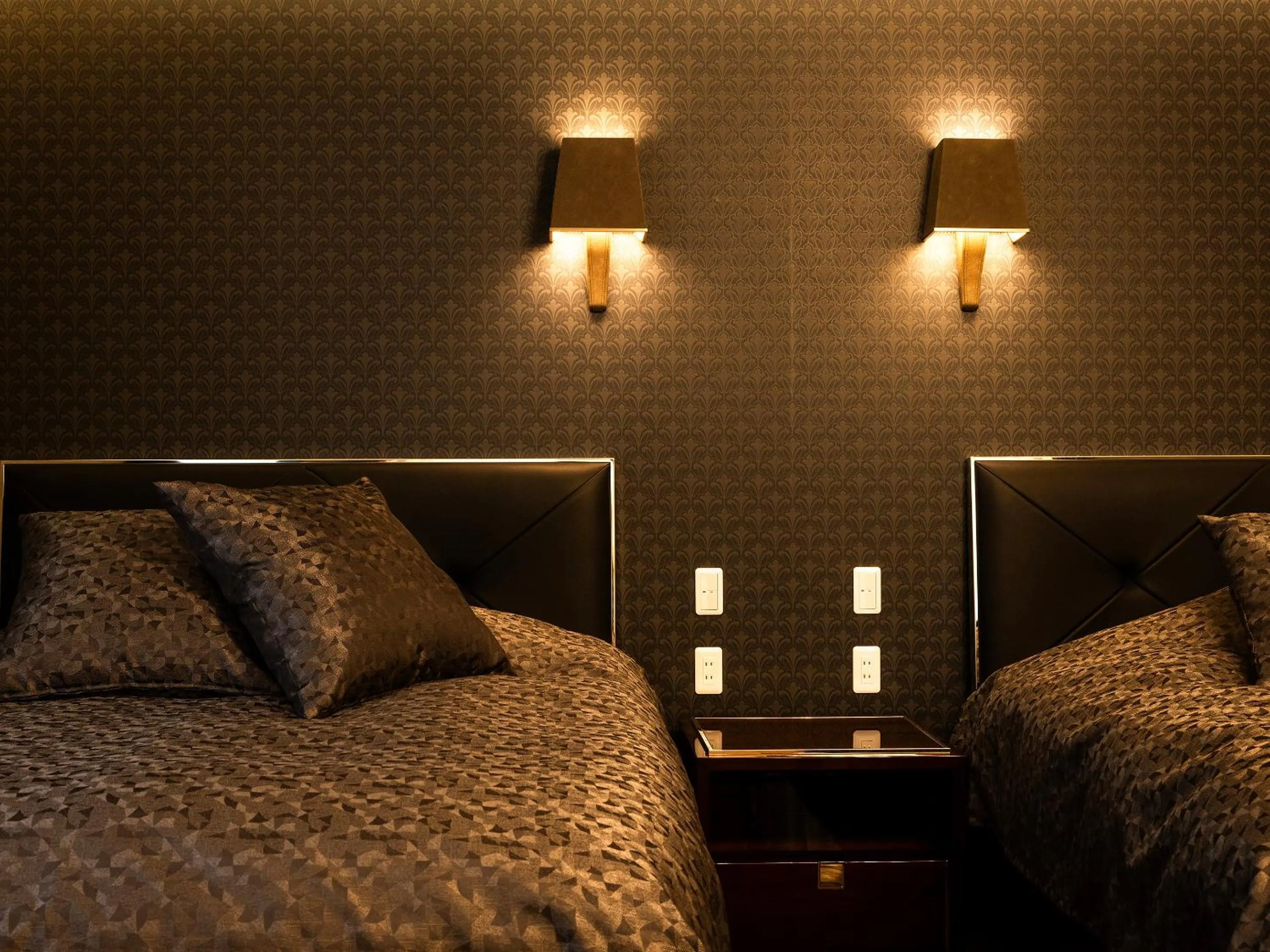 Bed in Tokachi Nakasatsunai Glamping Resort Feriendorf