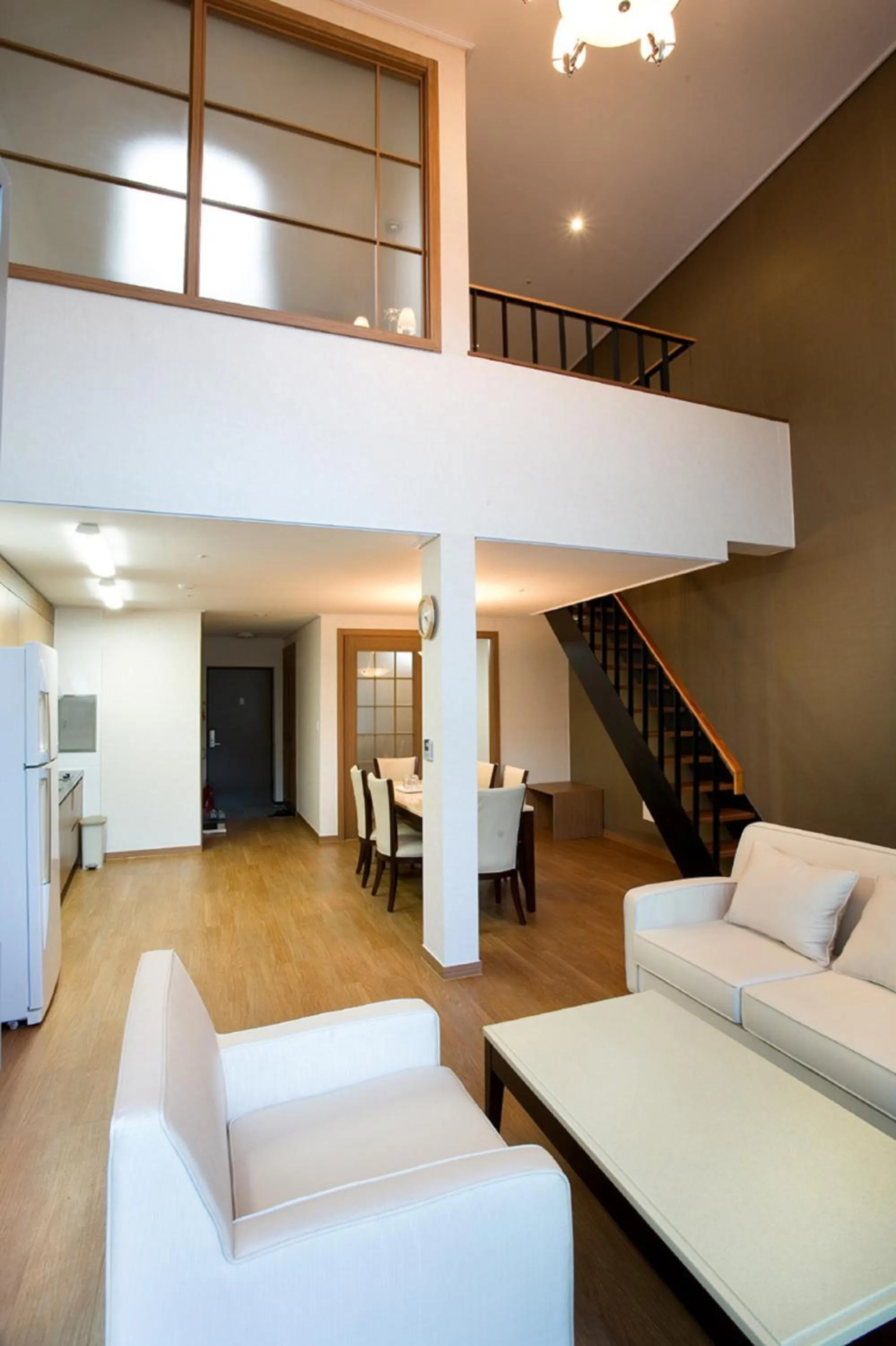 Kitchen or kitchenette in Jeongseon Mayhills Resort