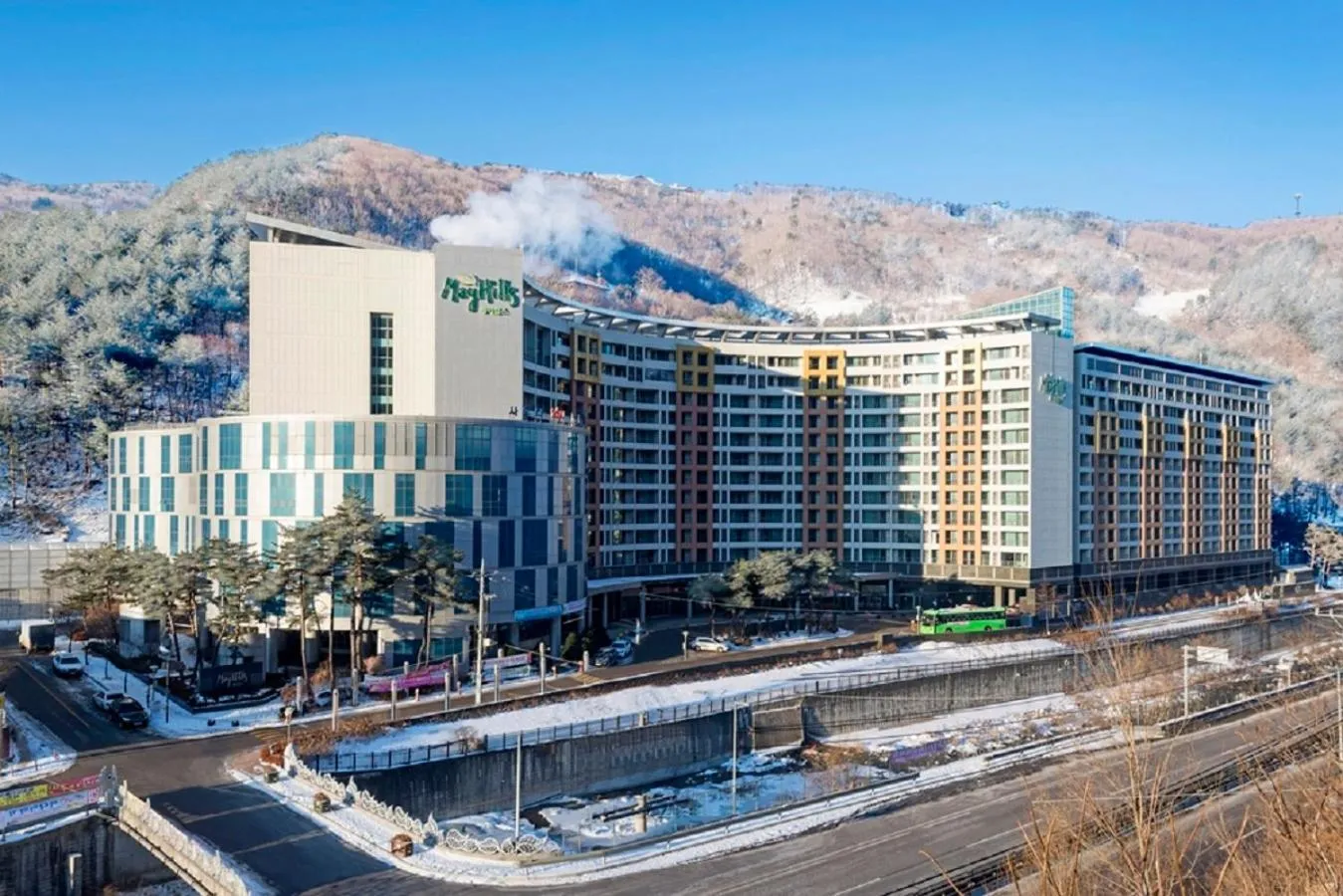 Property building in Jeongseon Mayhills Resort