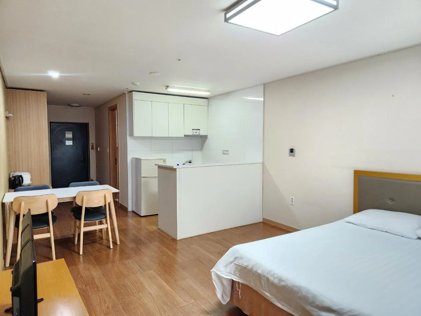 Bed in Jeongseon Mayhills Resort