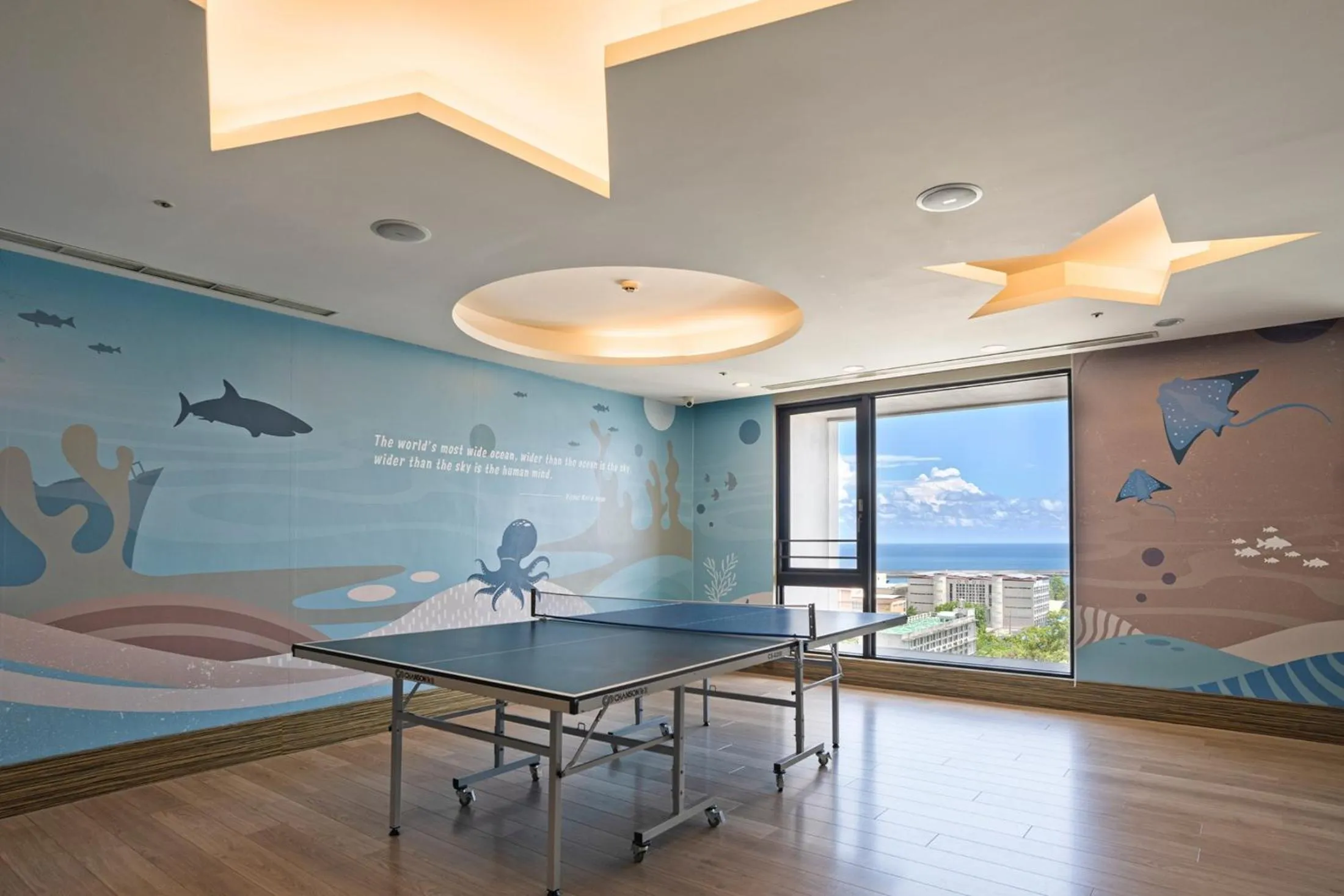 Children play ground in Lakeshore Hotel Hualien