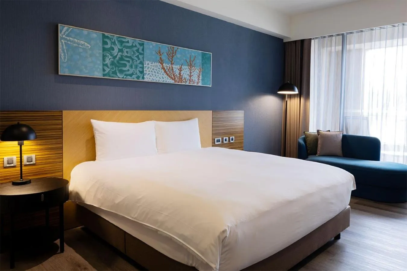 Photo of the whole room, Bed in Lakeshore Hotel Hualien