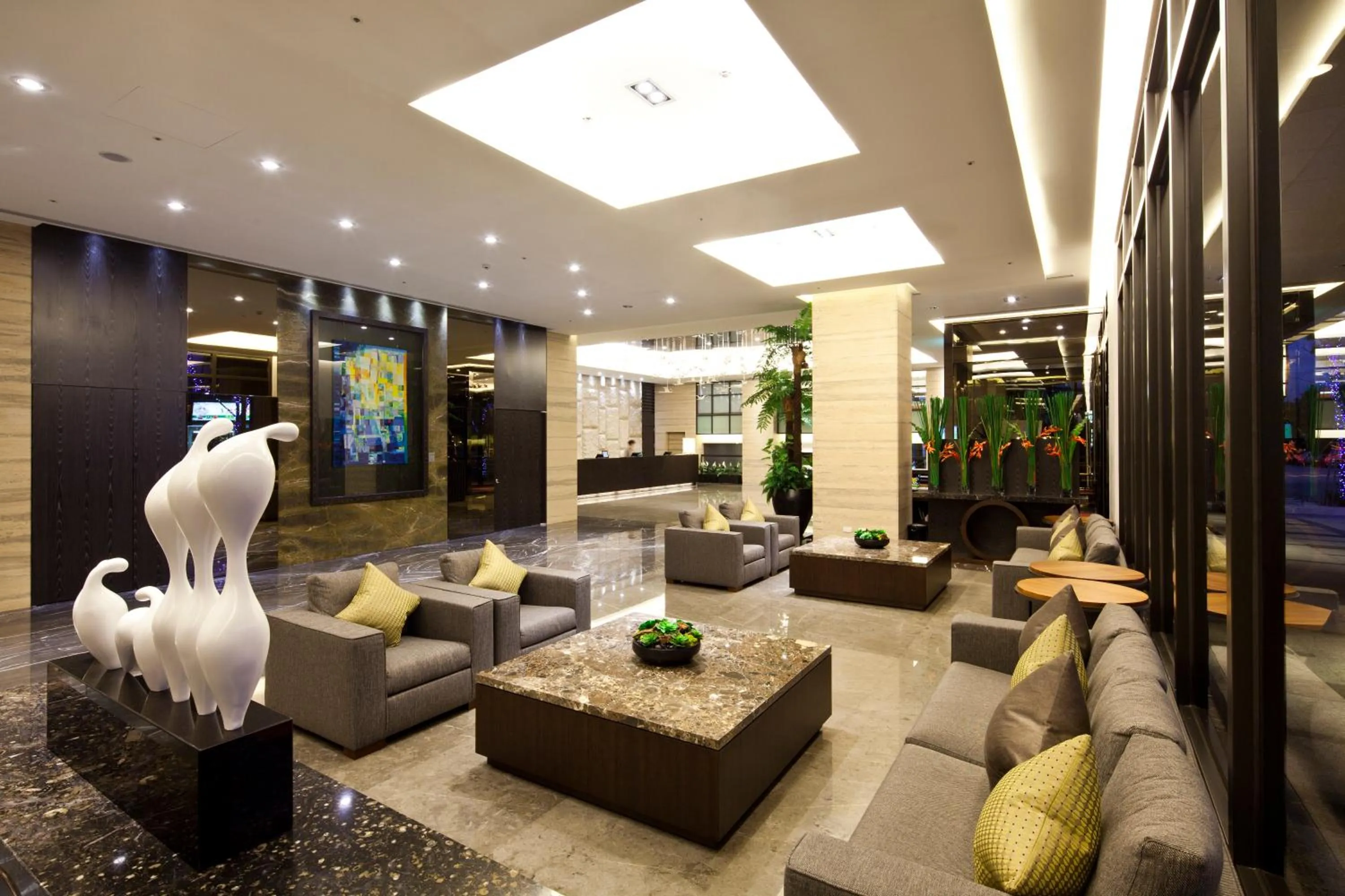 Lobby or reception in Lakeshore Hotel Hualien