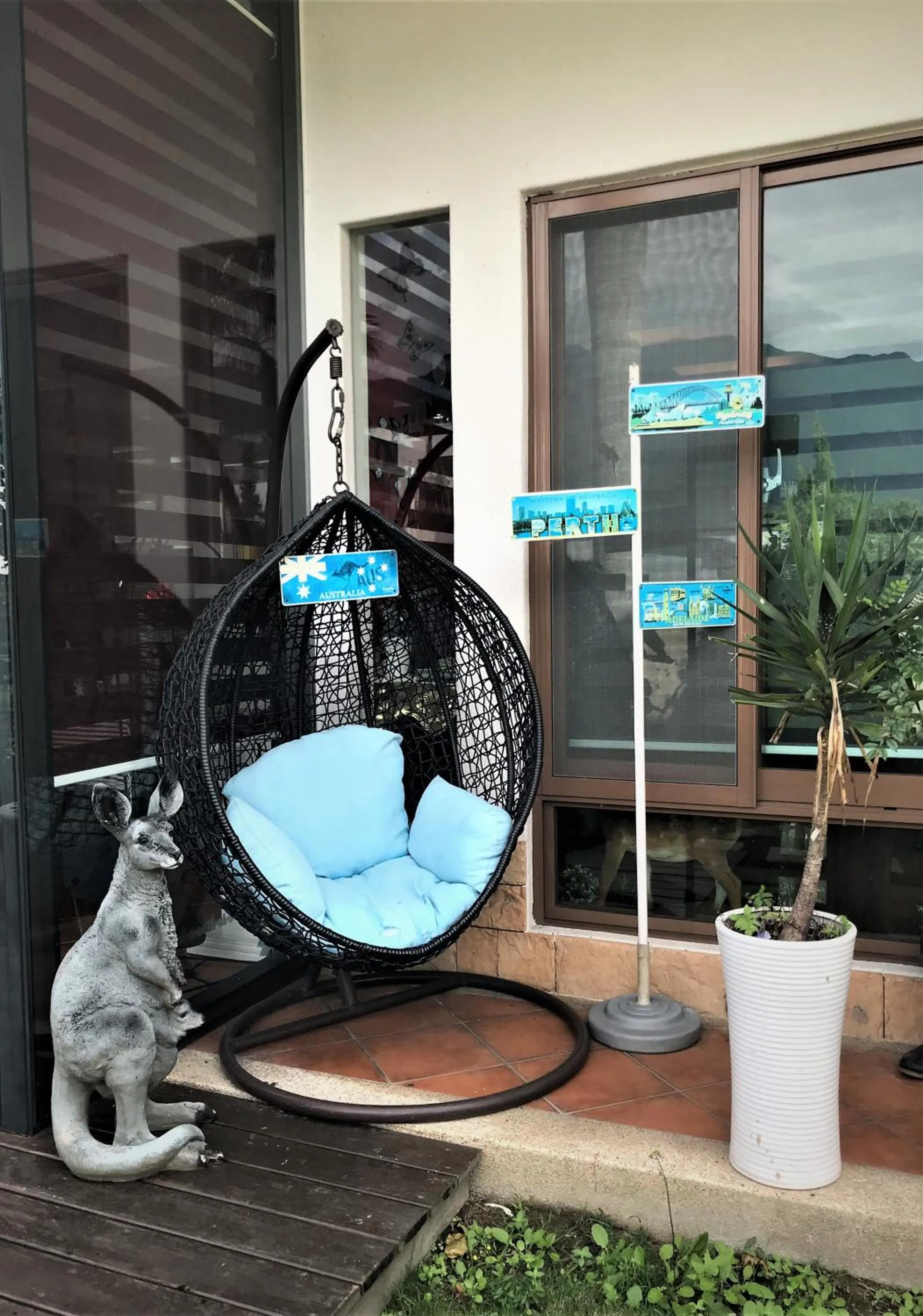 Off site in White Palace B&B