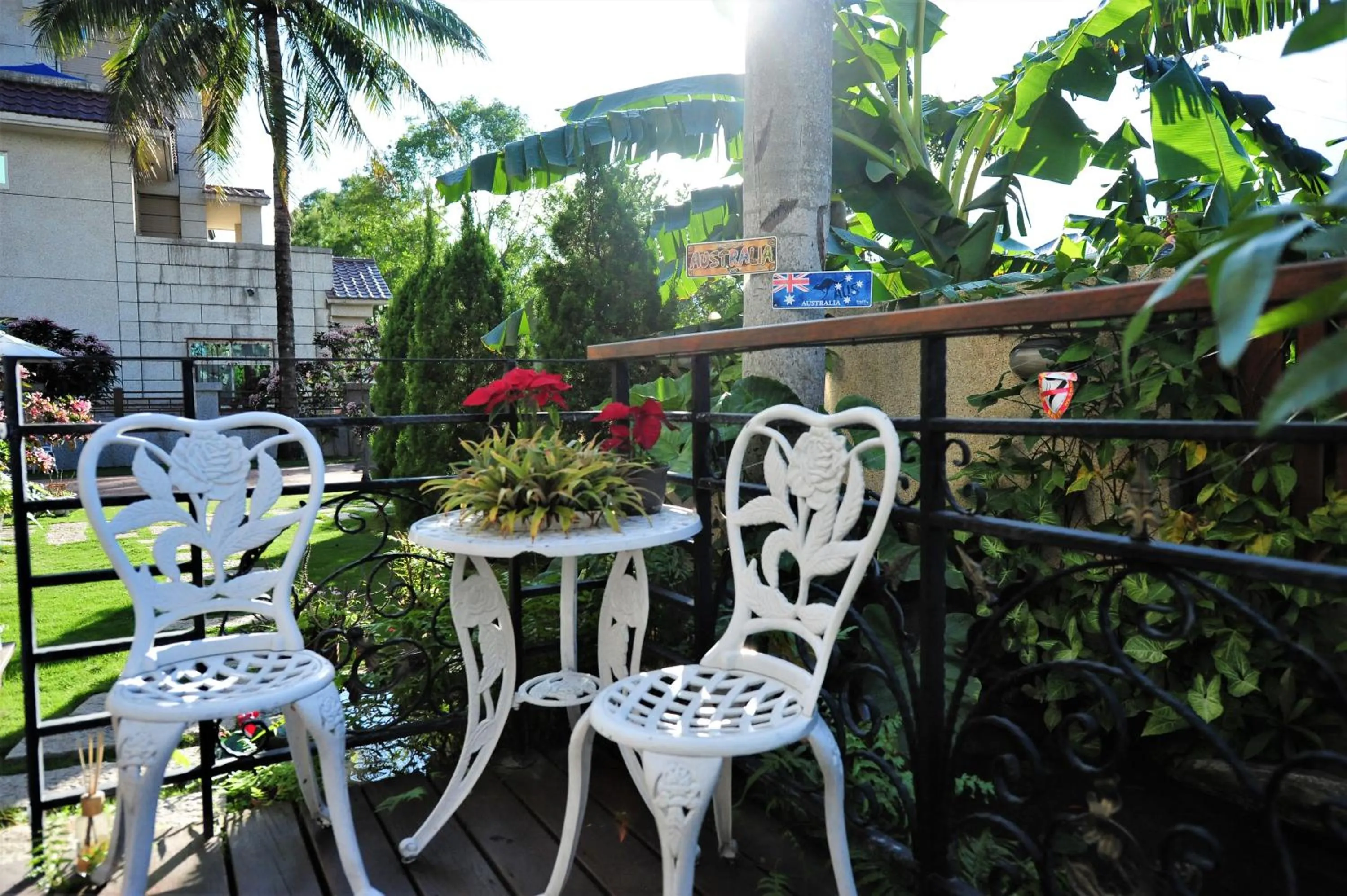 Balcony/Terrace in White Palace B&B