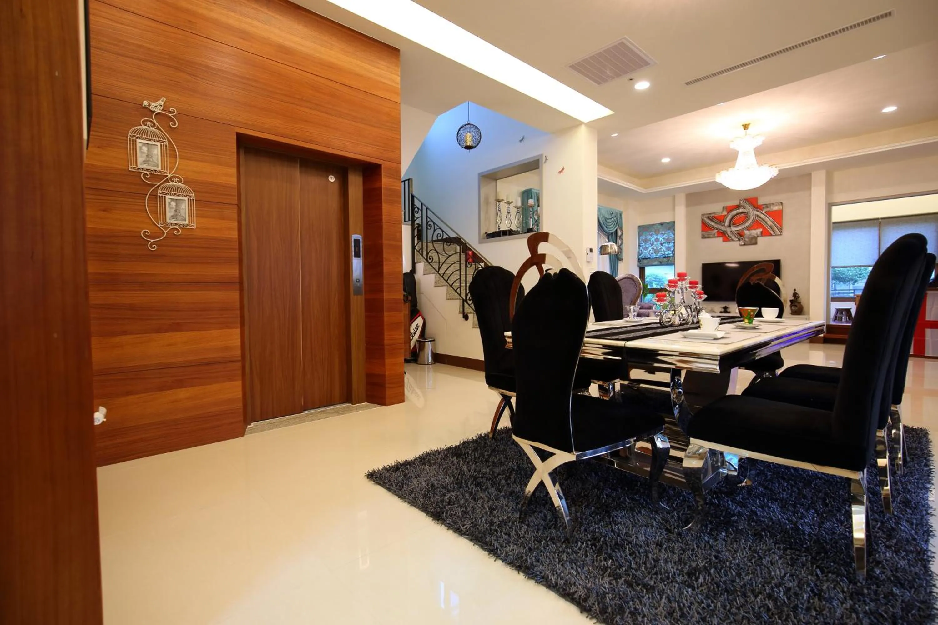 Lobby or reception in White Palace B&B