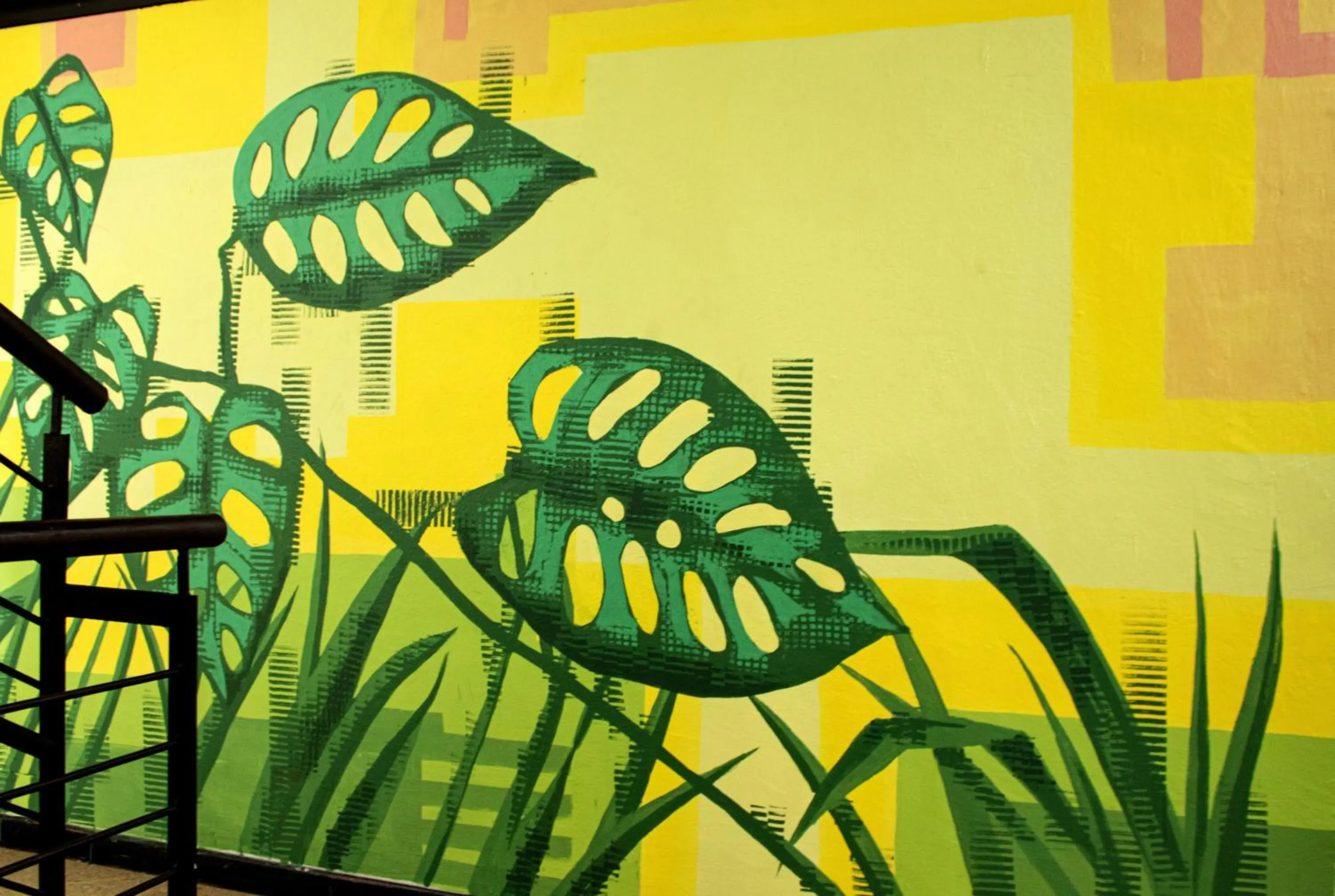 Decorative detail in Hotel Natural Medellin