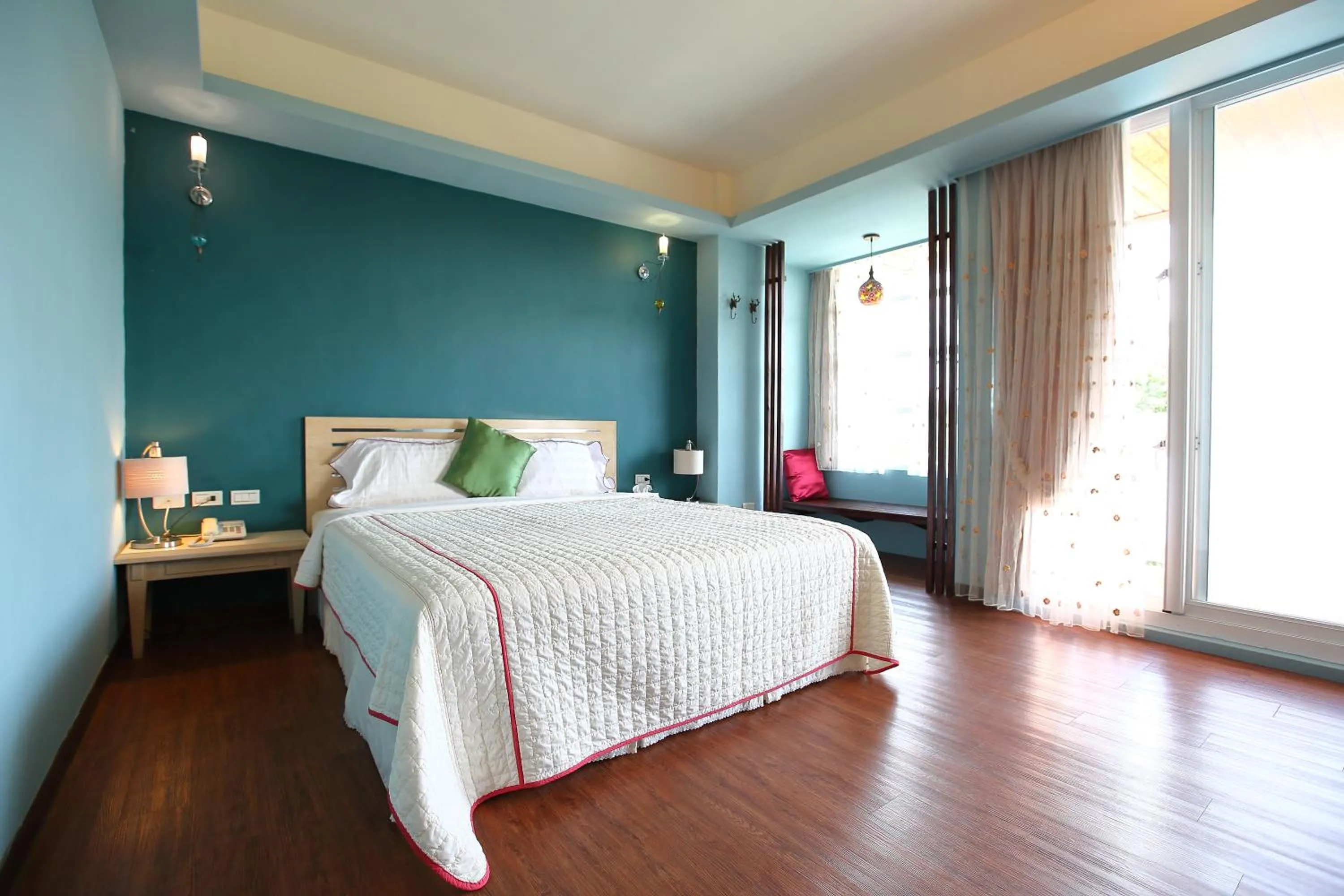 Bed in 墾丁茉莉民宿