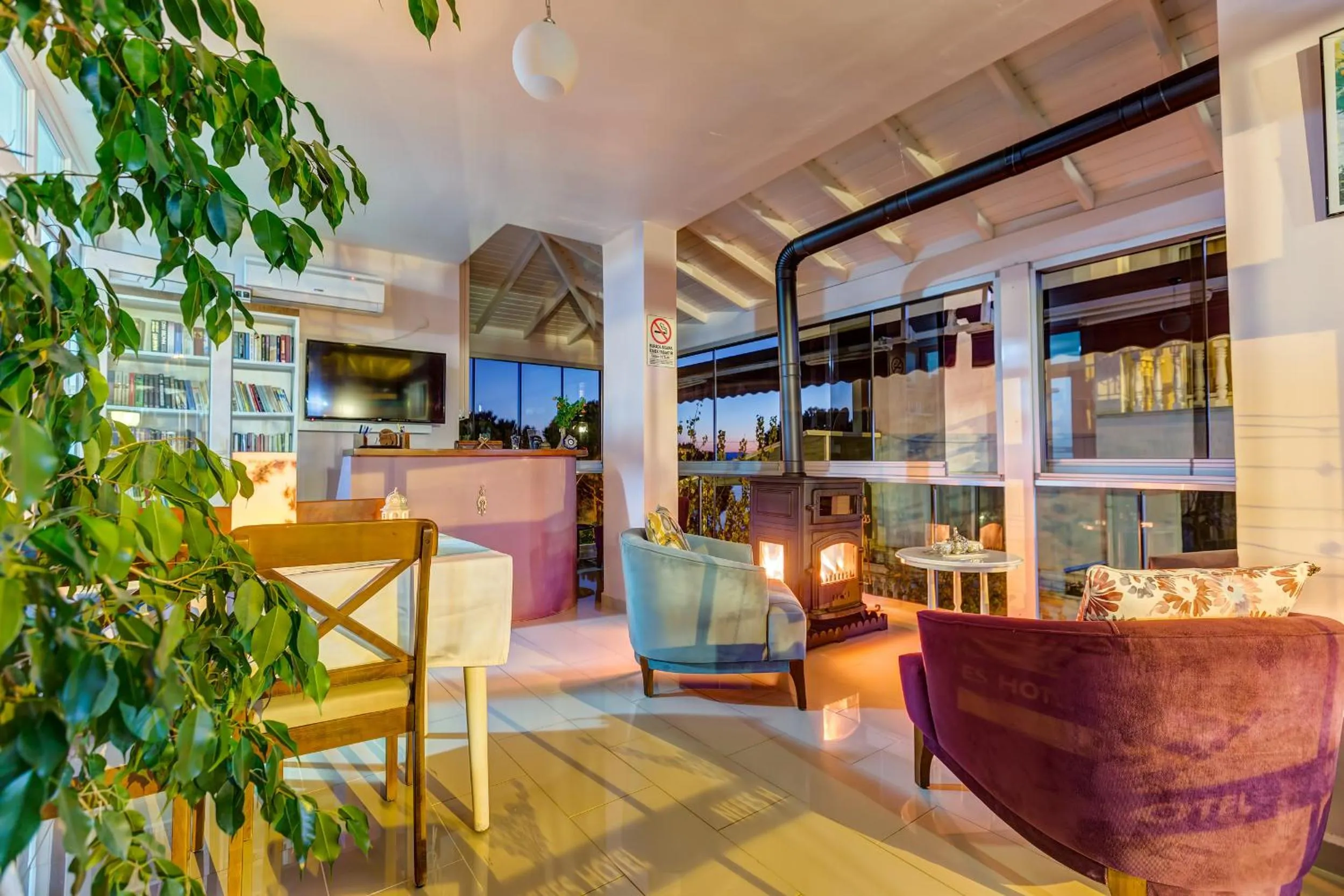 Decorative detail in Nefes Hotel