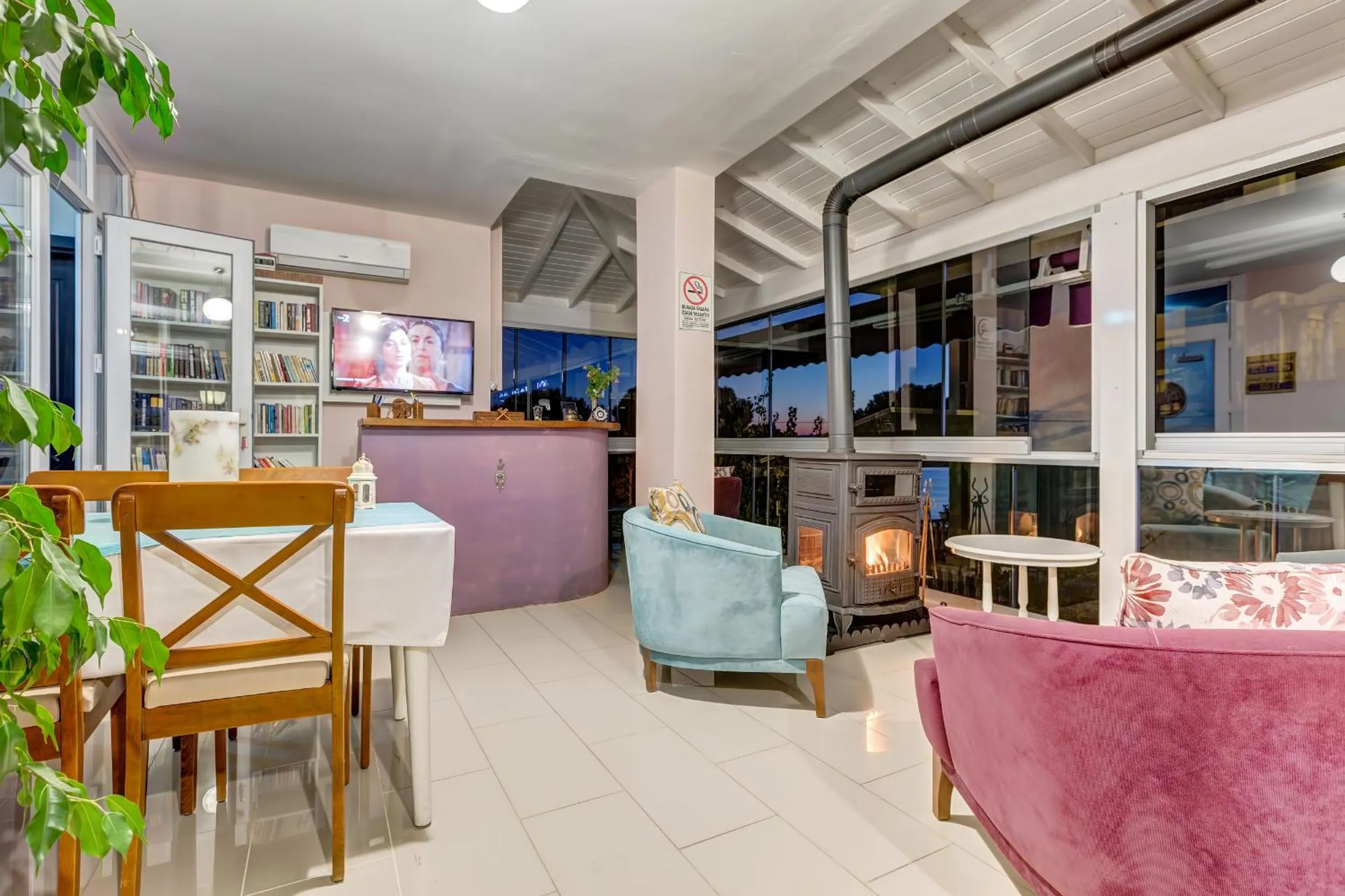 Decorative detail in Nefes Hotel