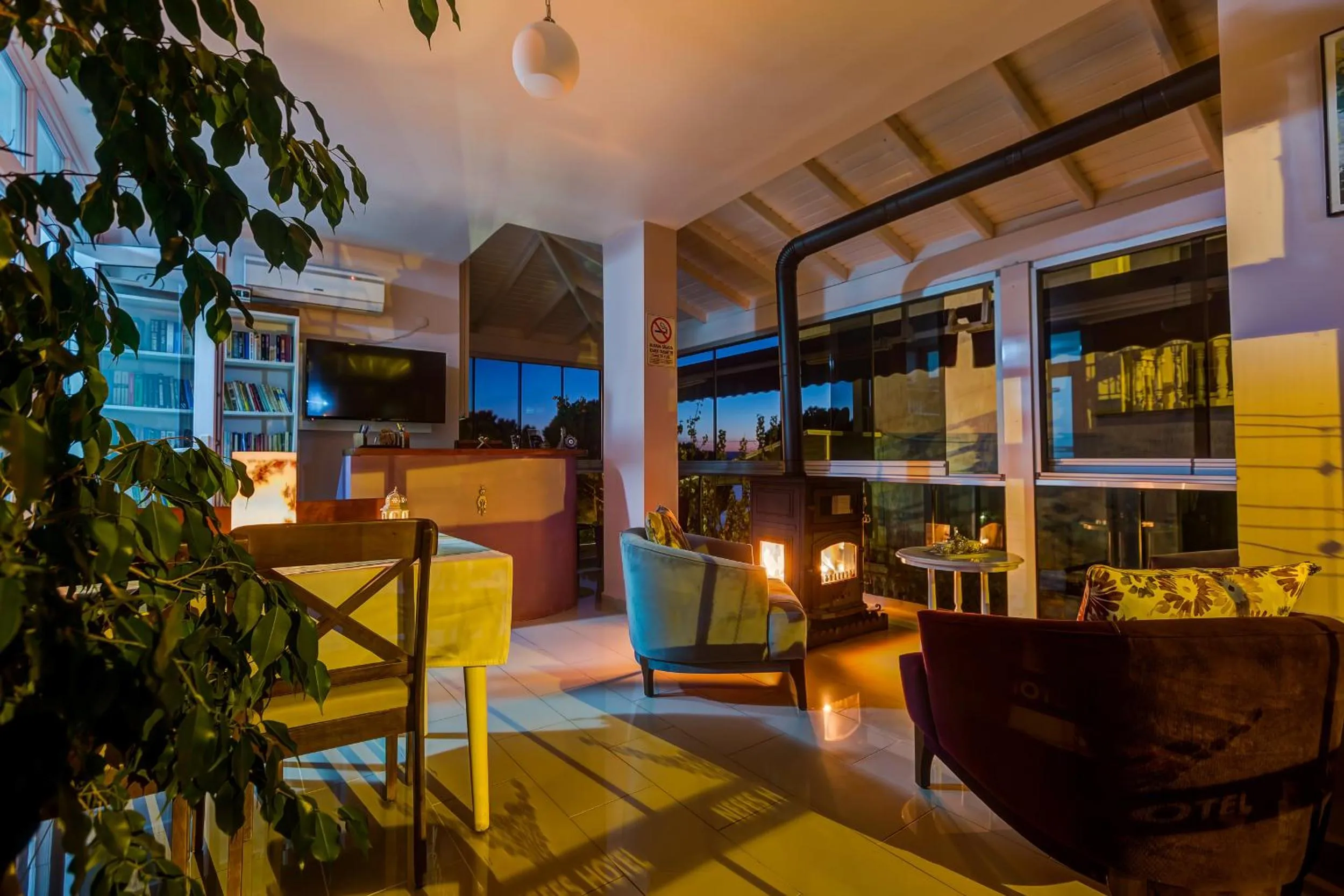 Decorative detail in Nefes Hotel