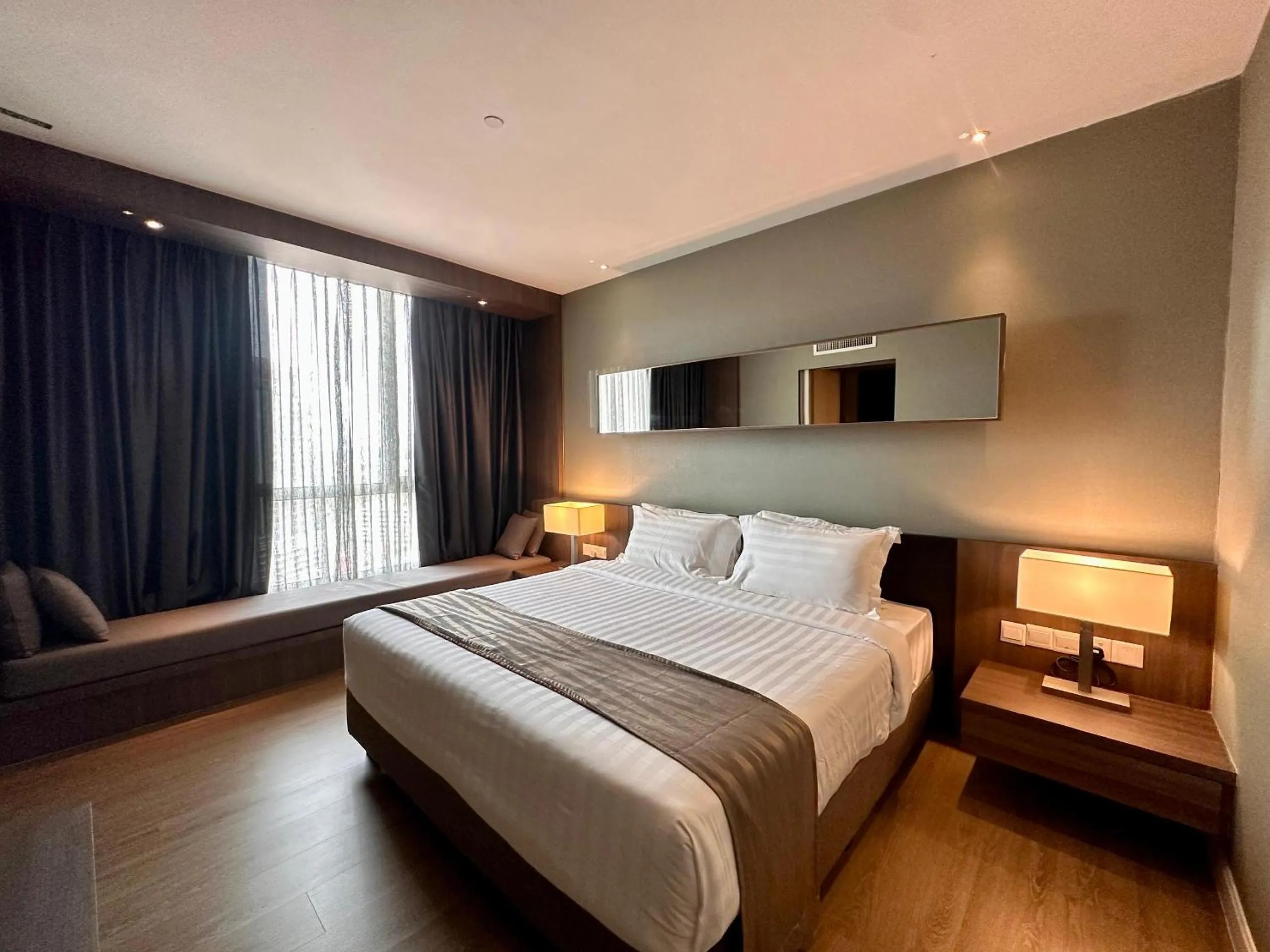 Bed in Swiss-Garden Hotel Melaka