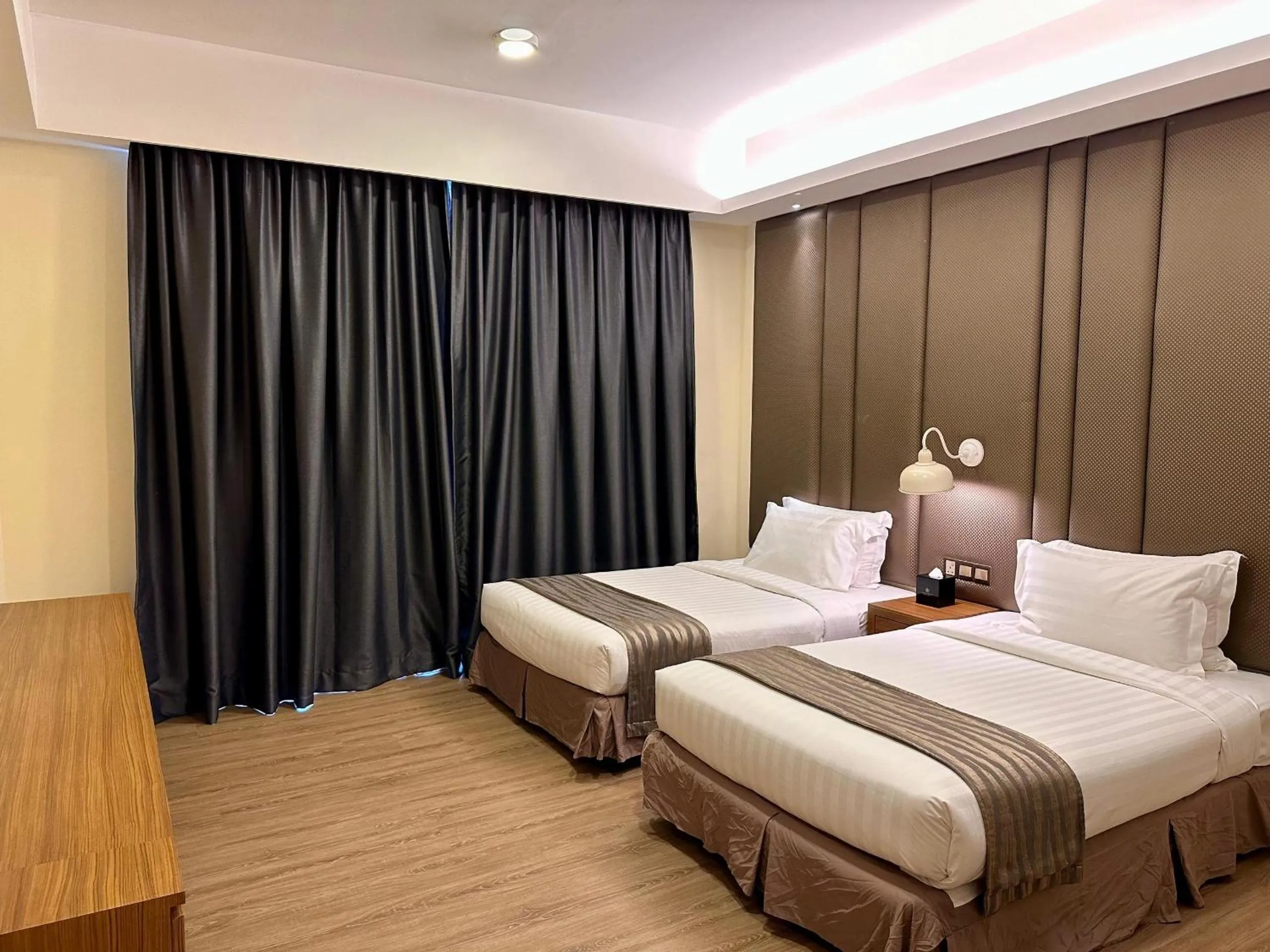 Bed in Swiss-Garden Hotel Melaka
