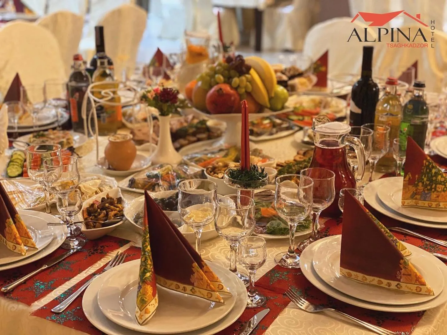 Food and drinks in Alpina Resort by Stellar Hotels, Tsaghkadzor