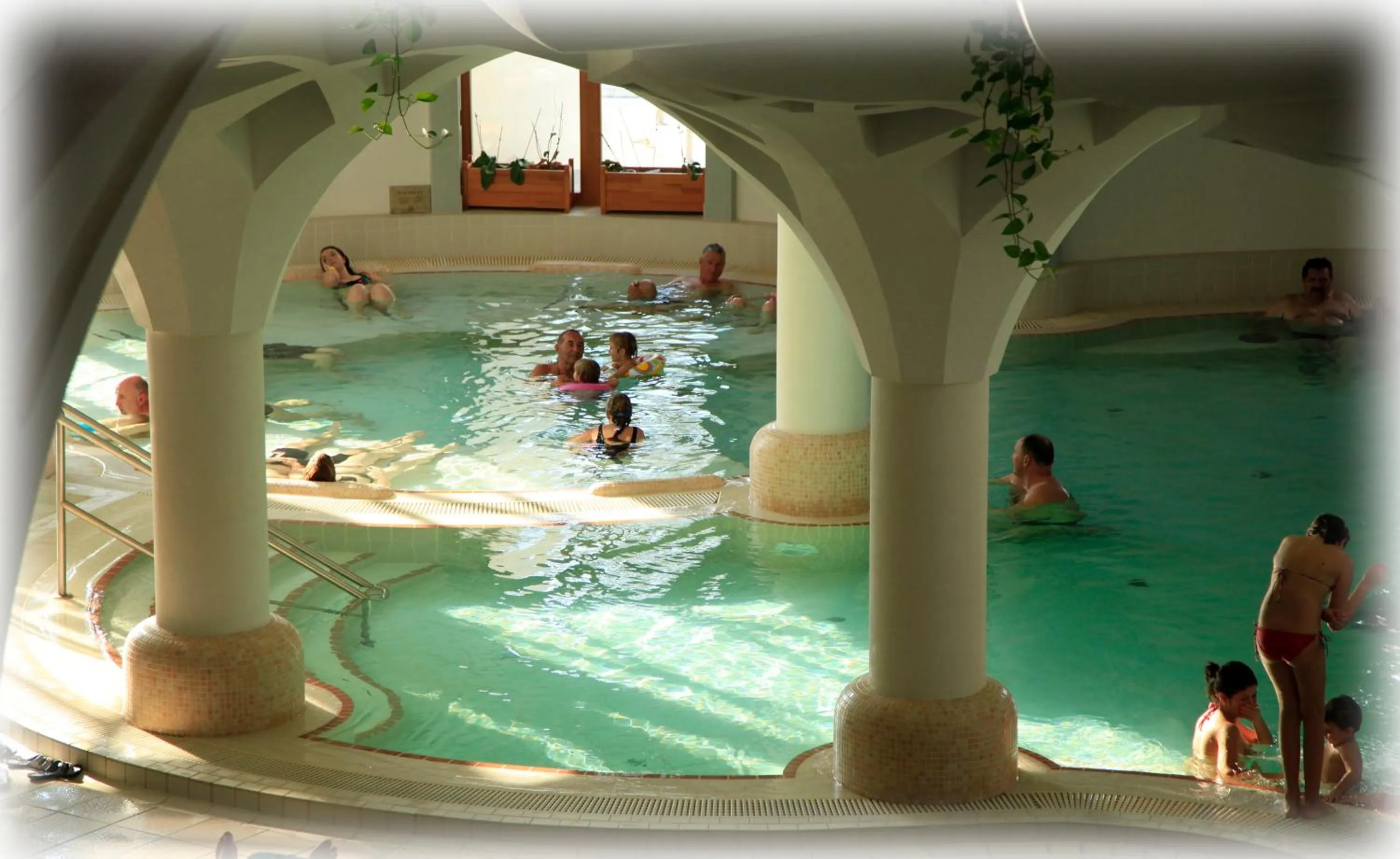 Aqua park in Grand Hotel Glorius Makó