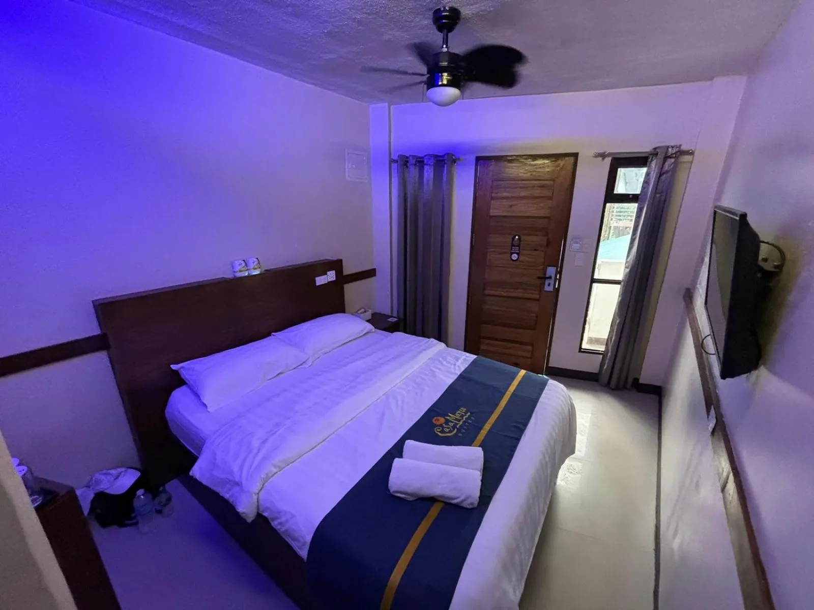 Bed in Casa Marco Suites Puerto Galera powered by Cocotel