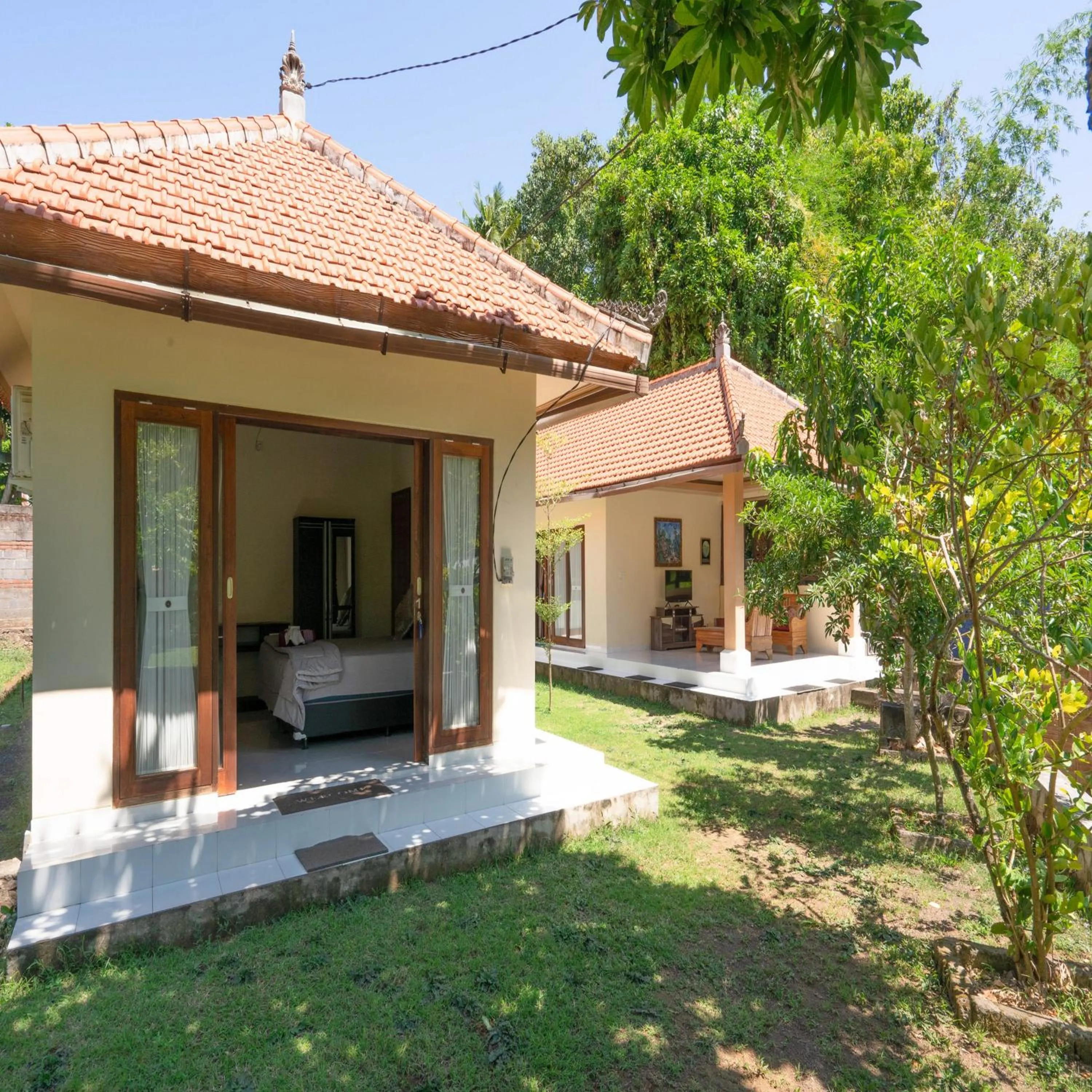 Facade/entrance in Calm Haven Villa with Amabela Garden Lovina Beach