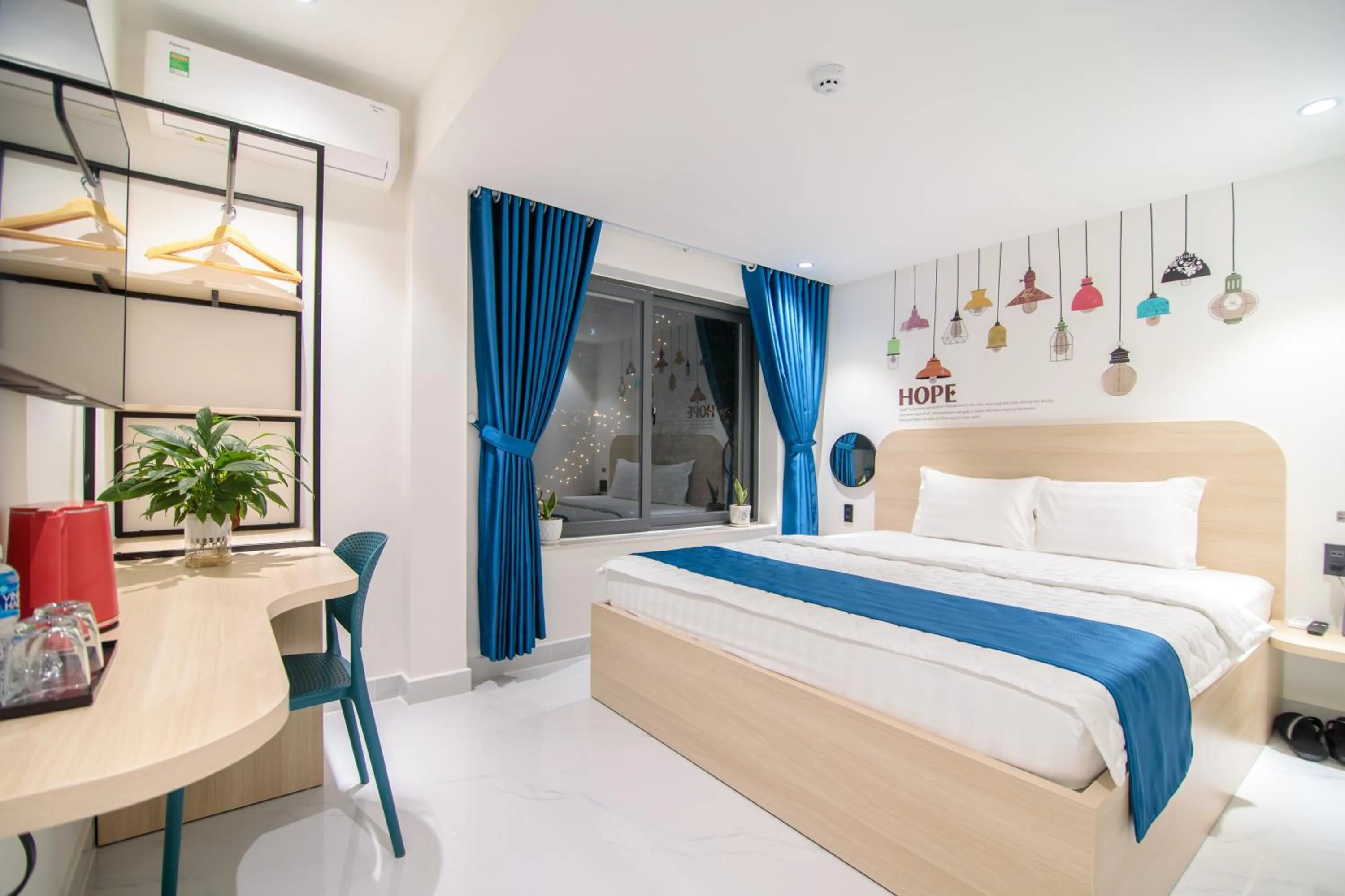 View (from property/room), Bed in Bin Bin Hotel 11 Near Island Diamond