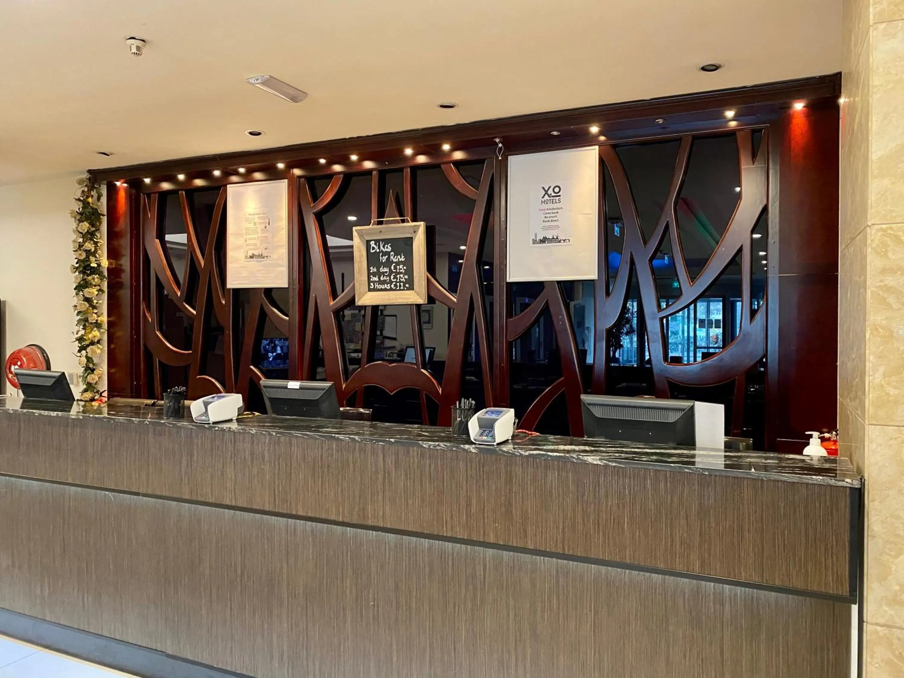 Lobby or reception in XO Hotels Blue Tower