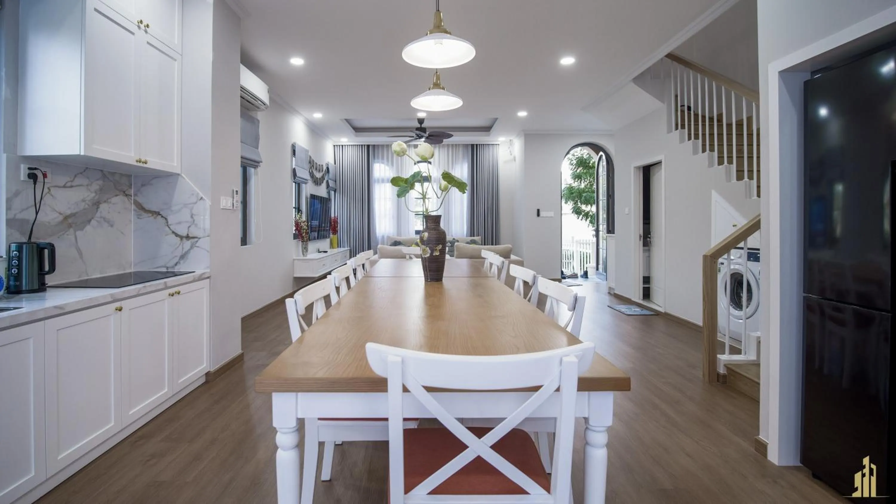 Dining area in JB. Nguyễn Villa NovaWorld Phan Thiết