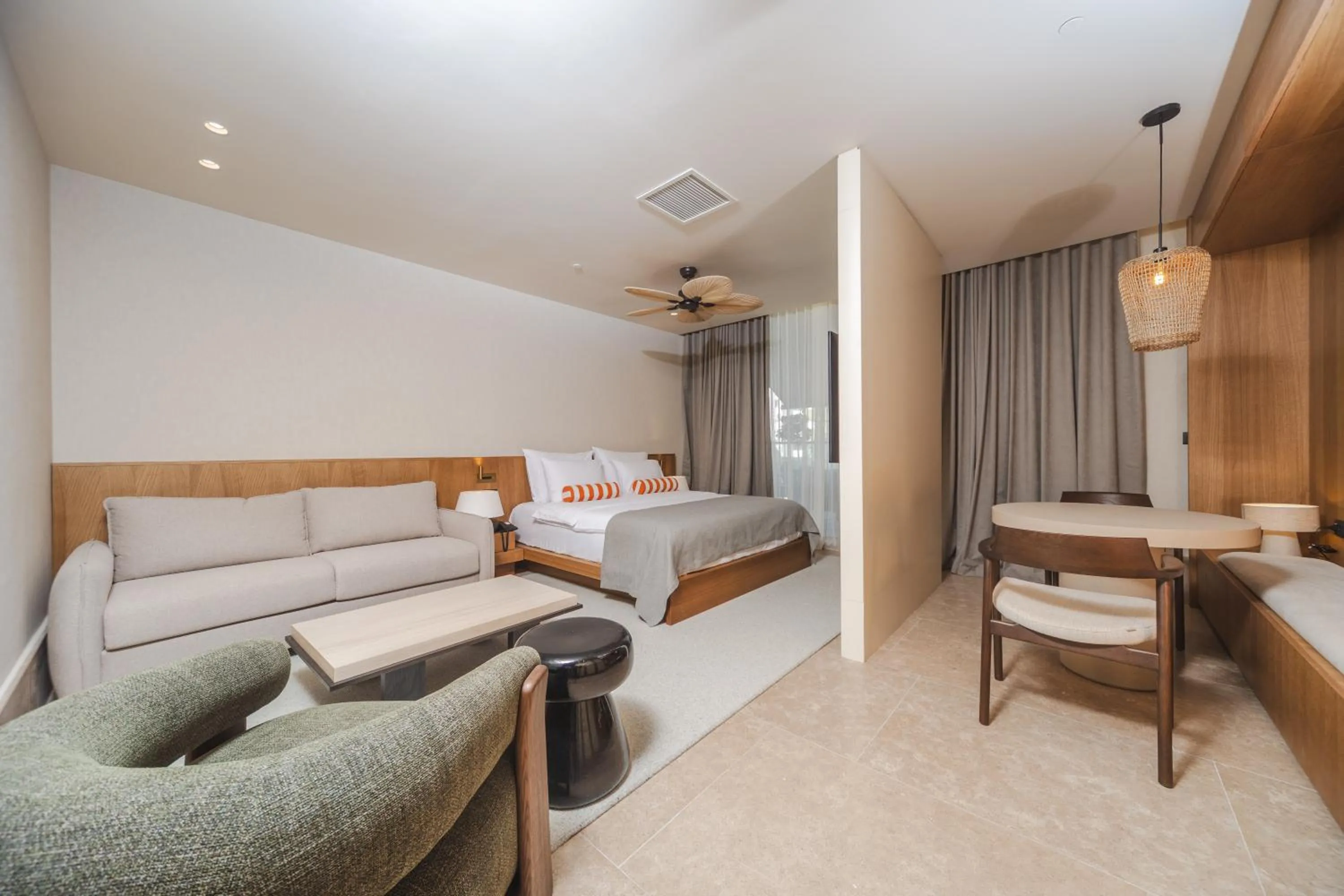 Bed in Infinity Hotel & More