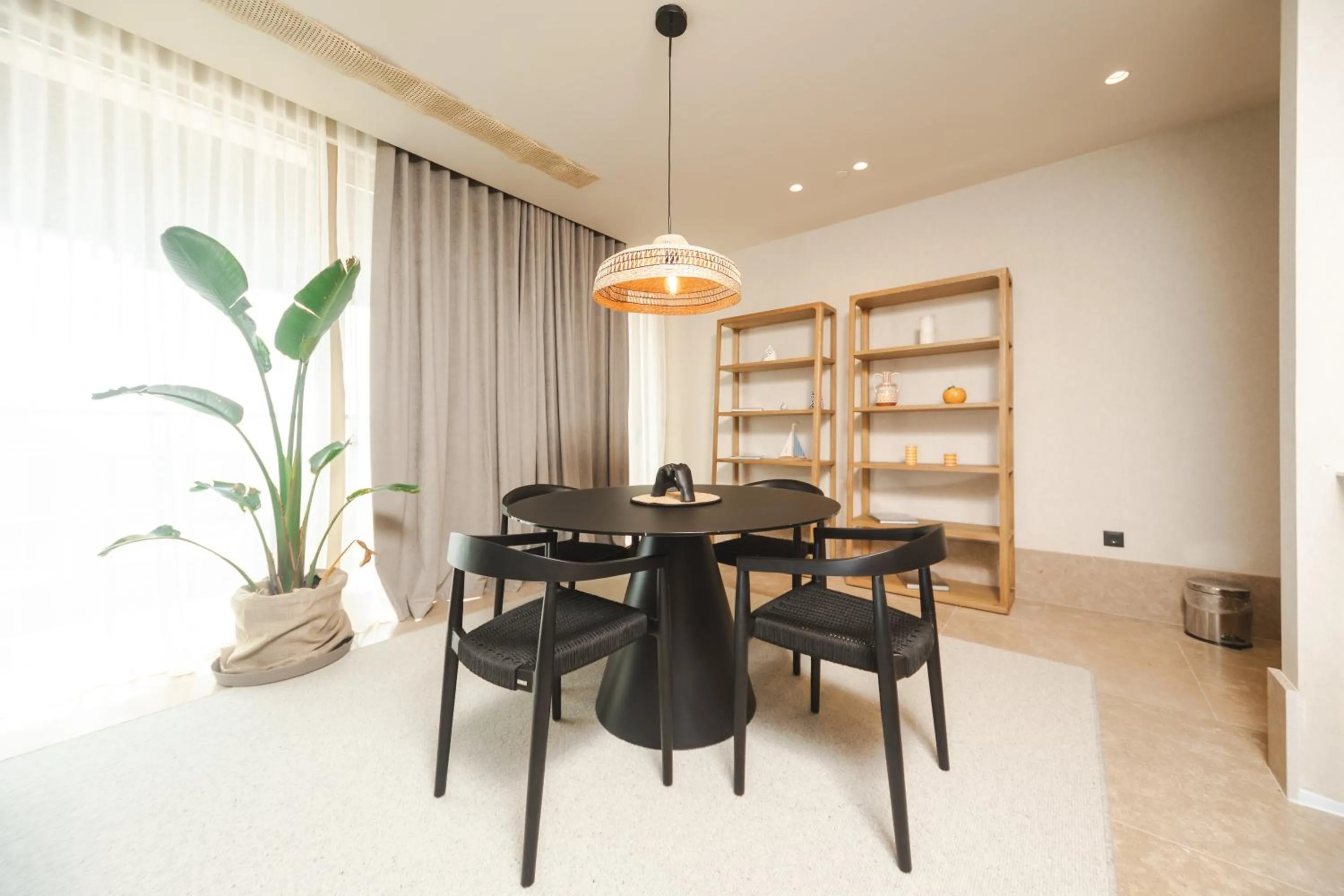 Seating area in Infinity Hotel & More