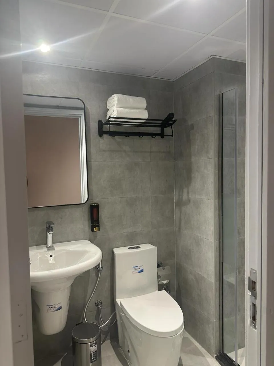 Shower in SKY PARK HOTEL