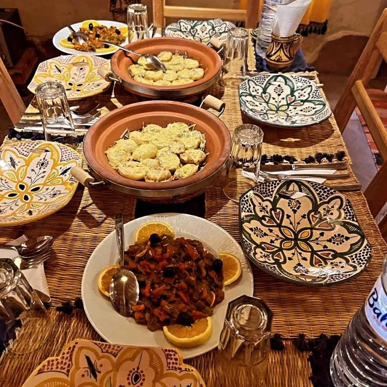 Dinner in kasbah luna del sur