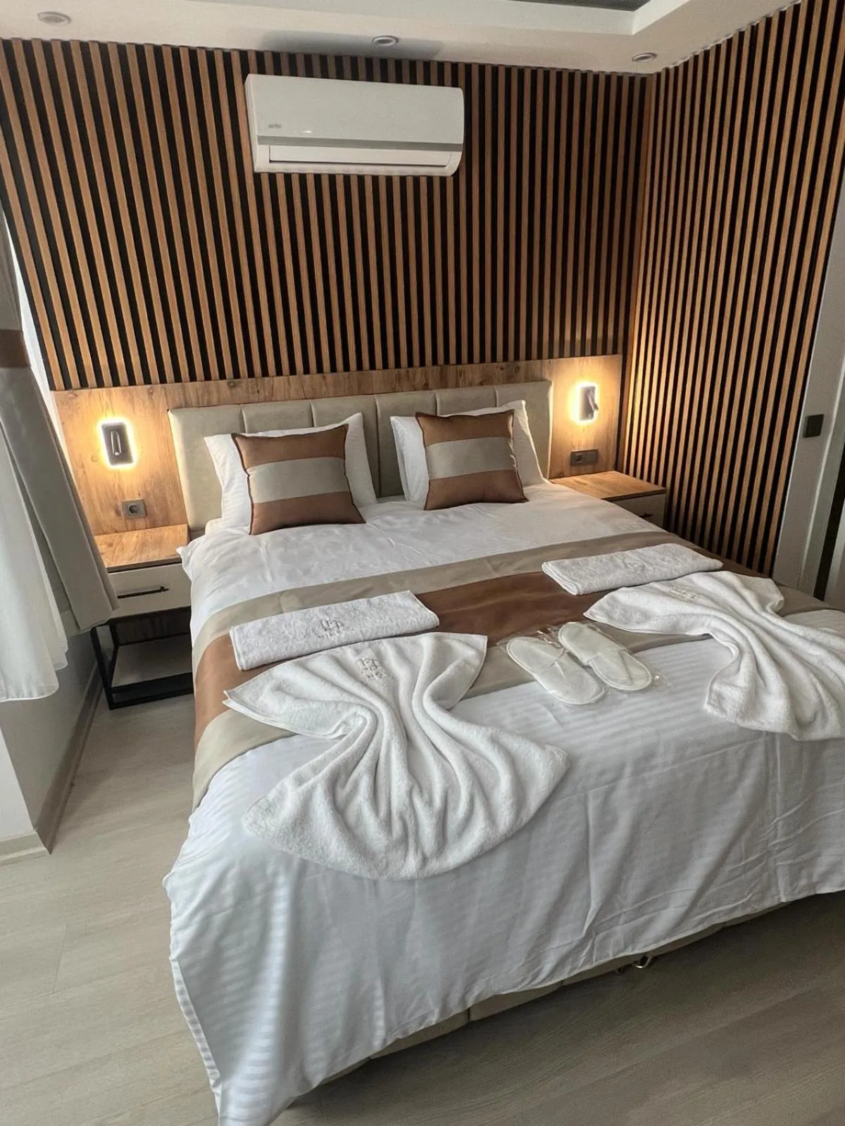 Bed in Ninova Boutique Hotel