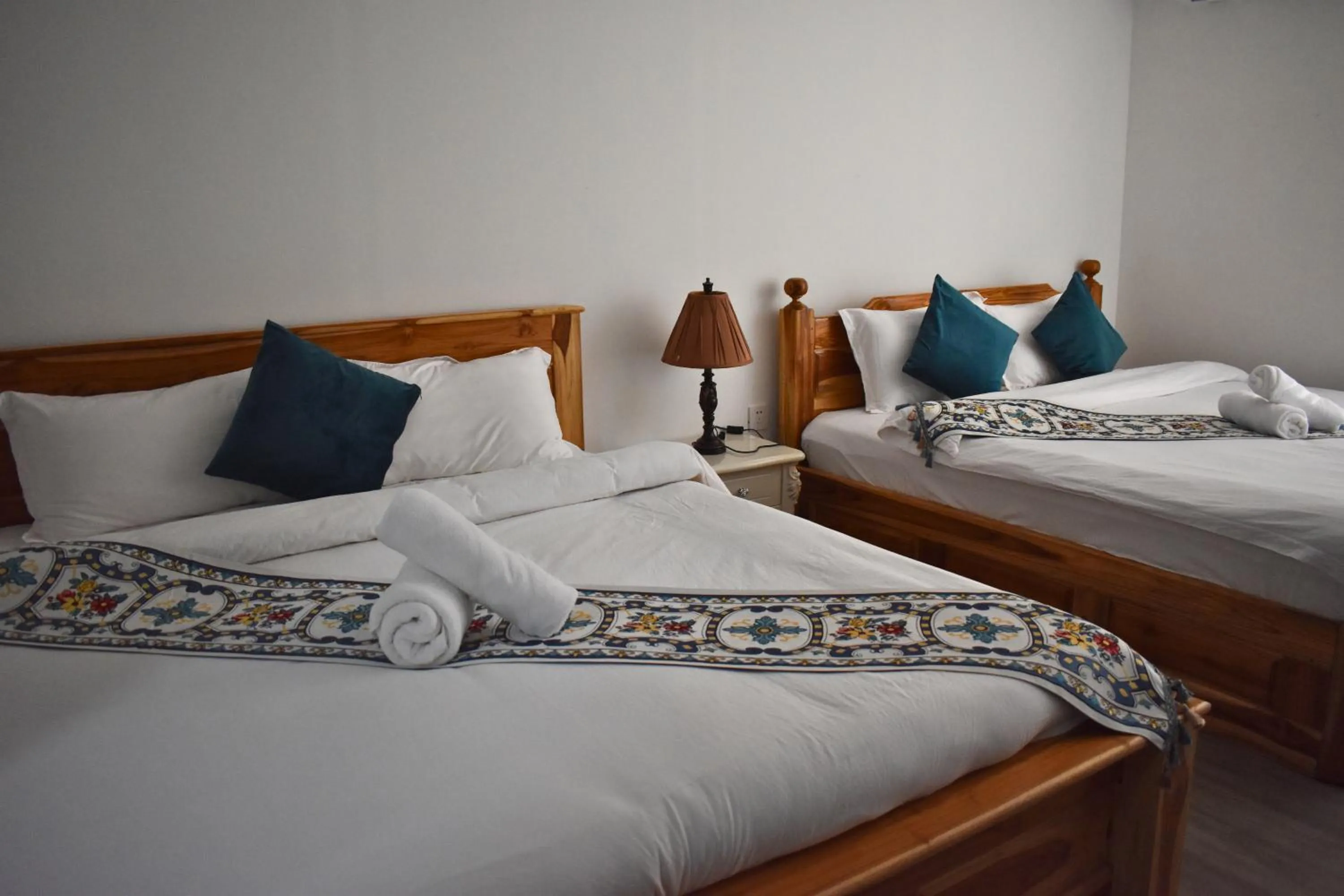 Bed in Monsane villa