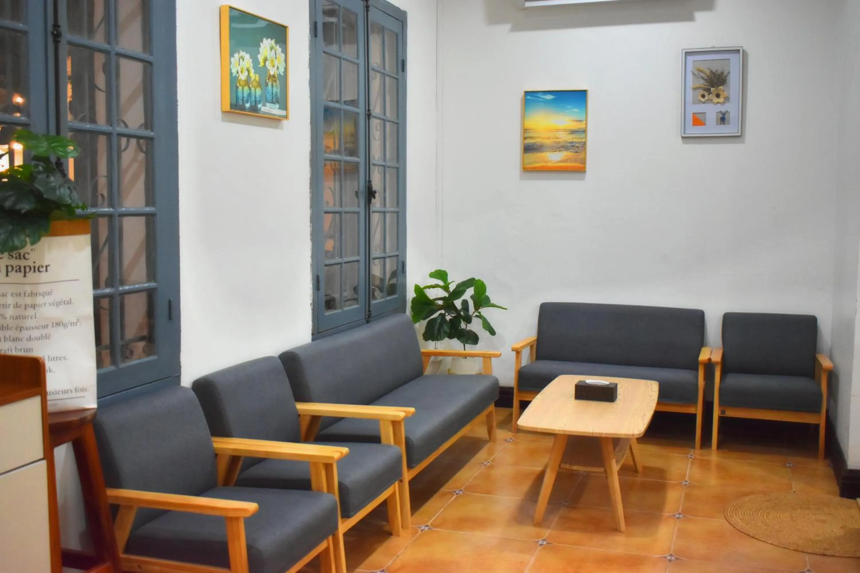 Lobby or reception in Monsane villa