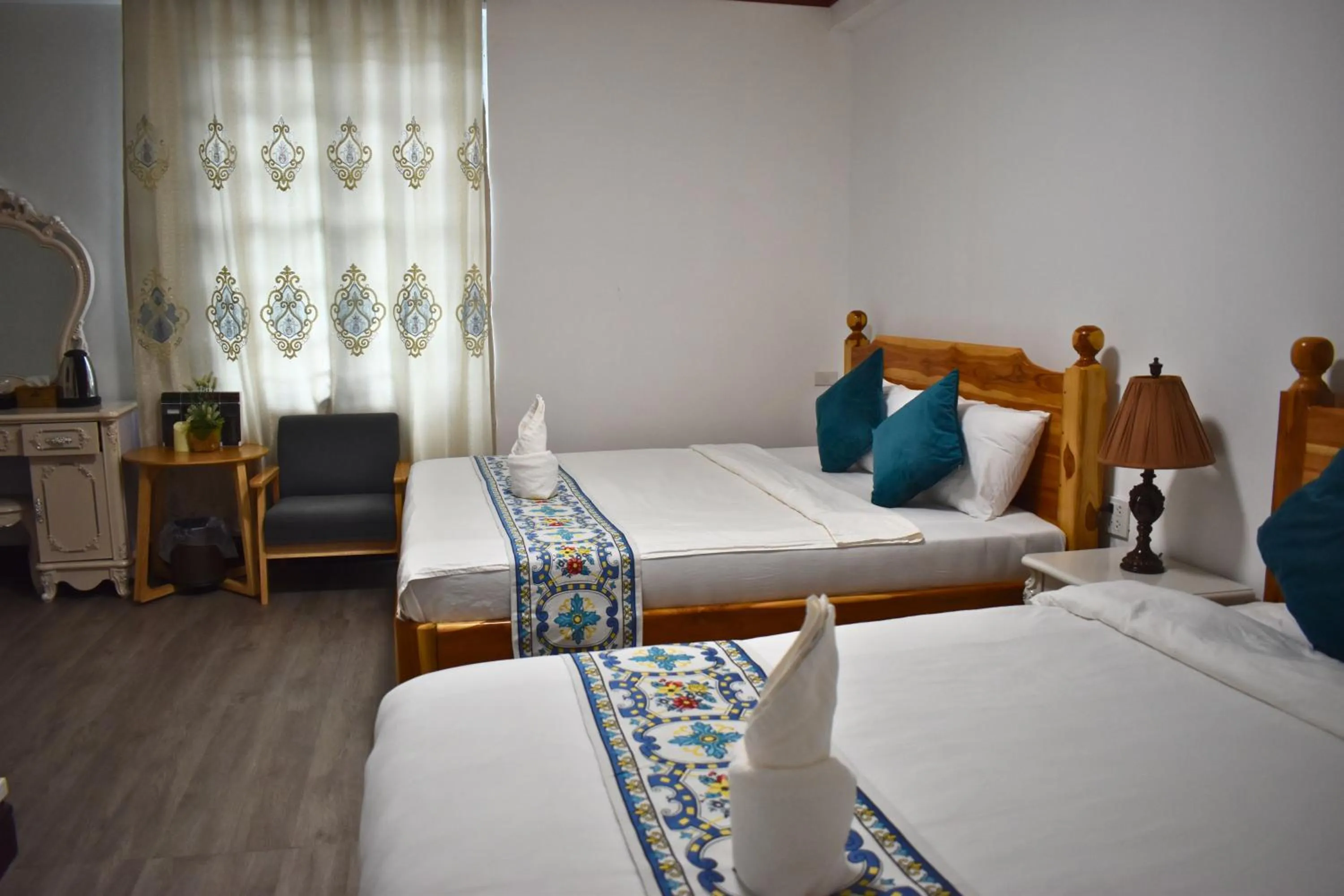 Bed in Monsane villa