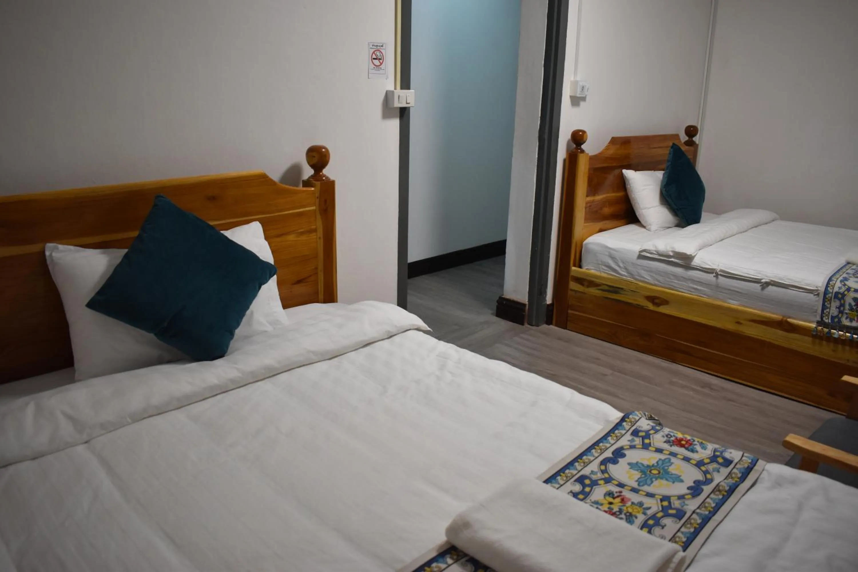 Bed in Monsane villa