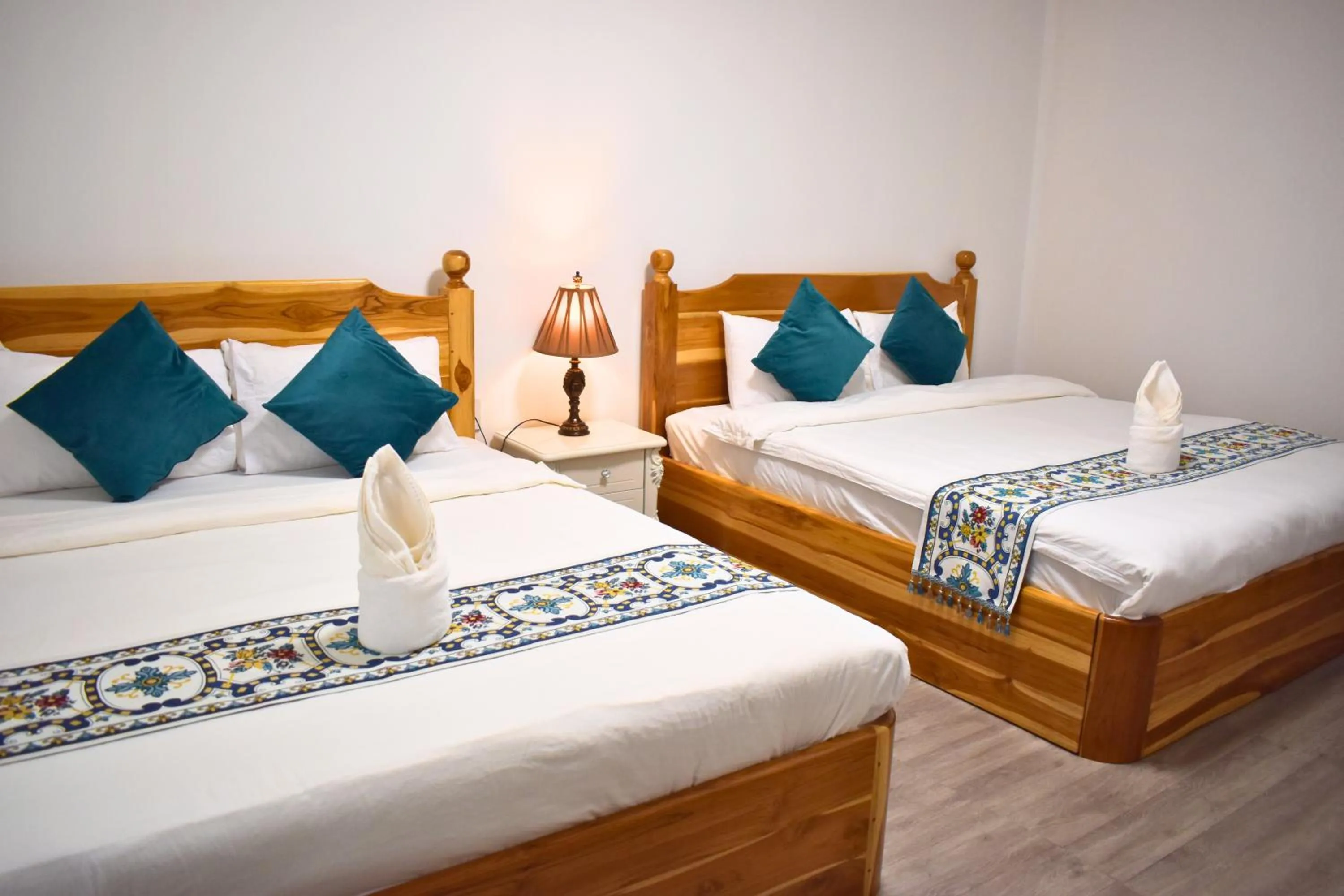 Bed in Monsane villa