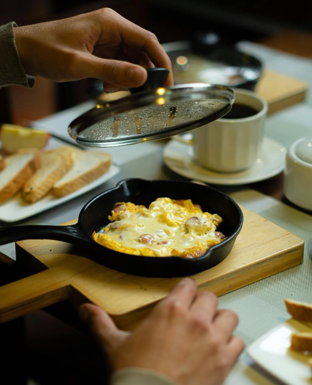 Breakfast in Hotel Quinta Bolivar