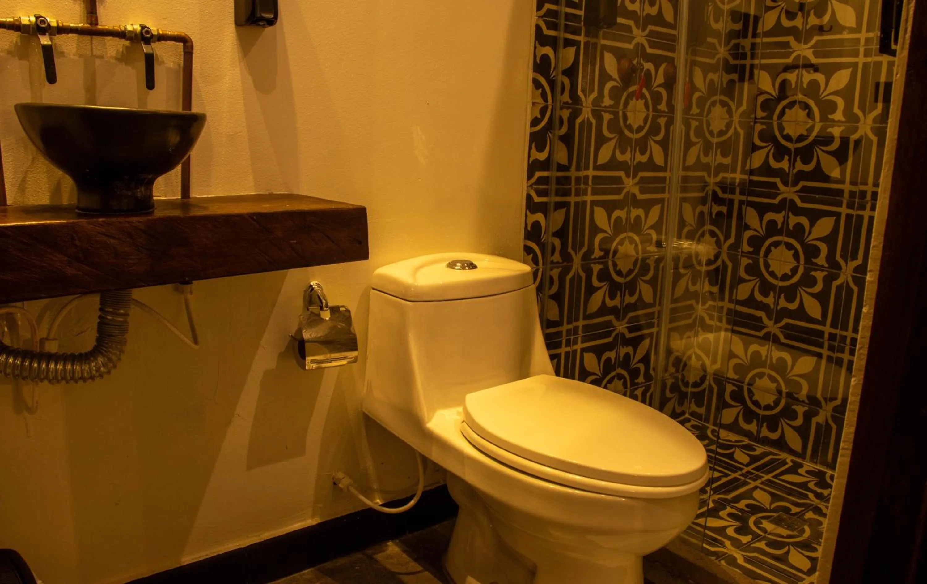 Bathroom in Hotel Quinta Bolivar