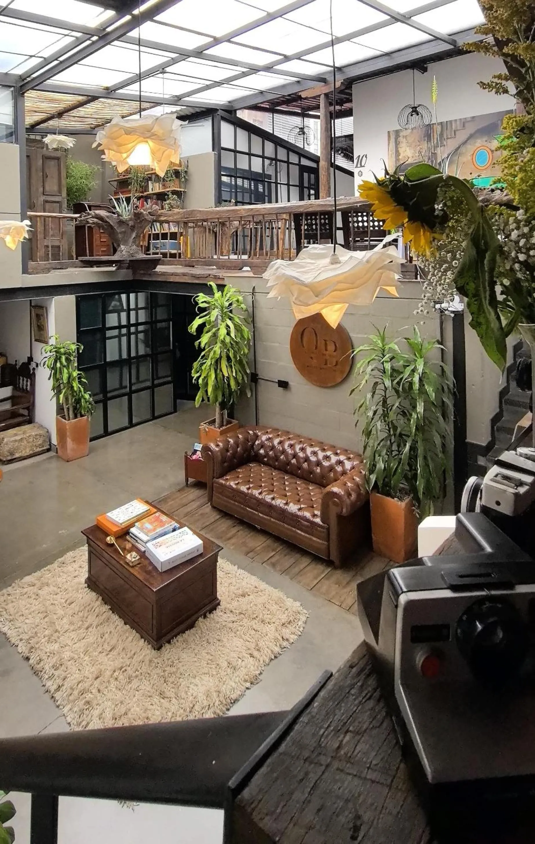 Property building in Hotel Quinta Bolivar