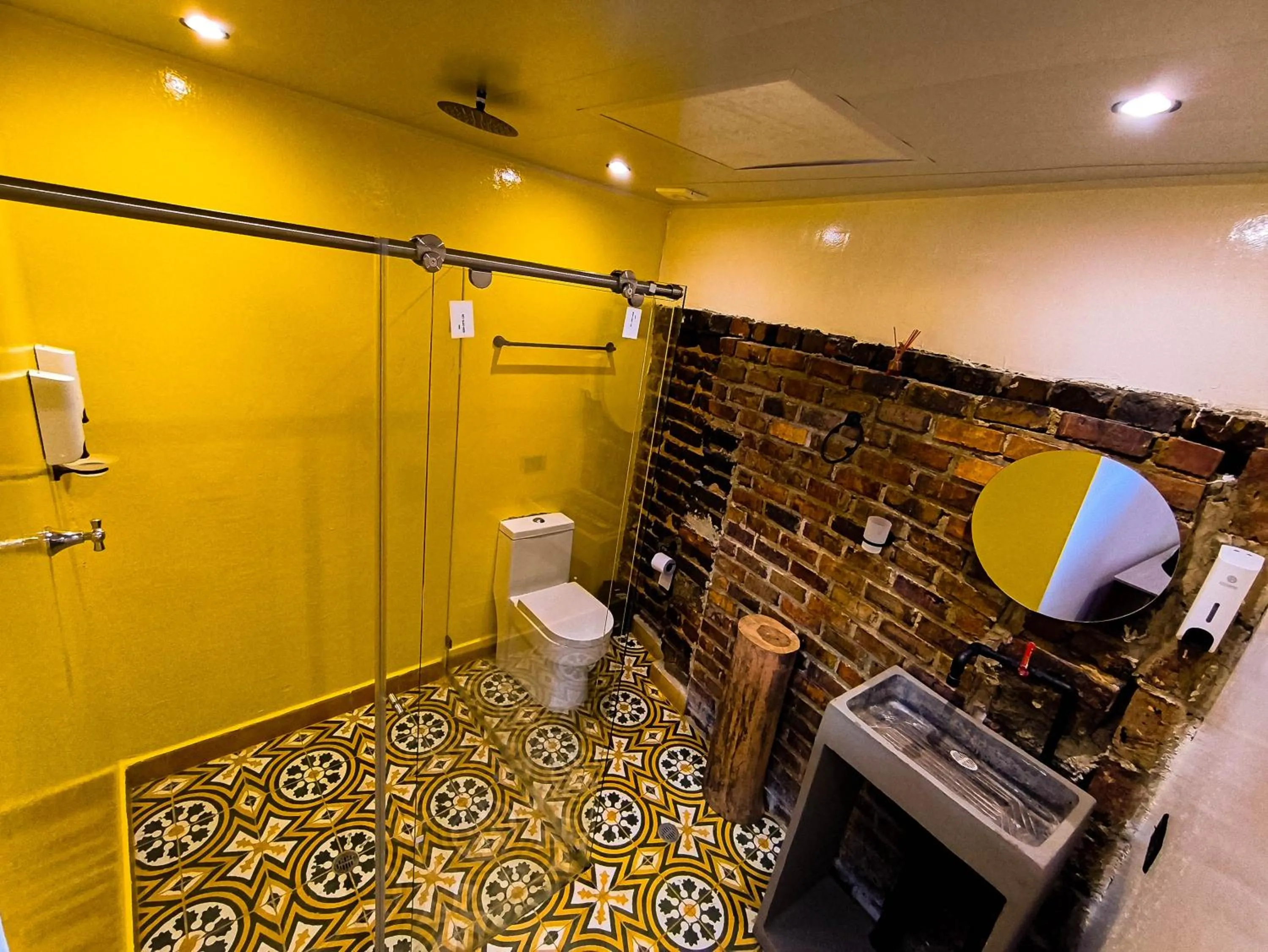 Bathroom in Hotel Quinta Bolivar