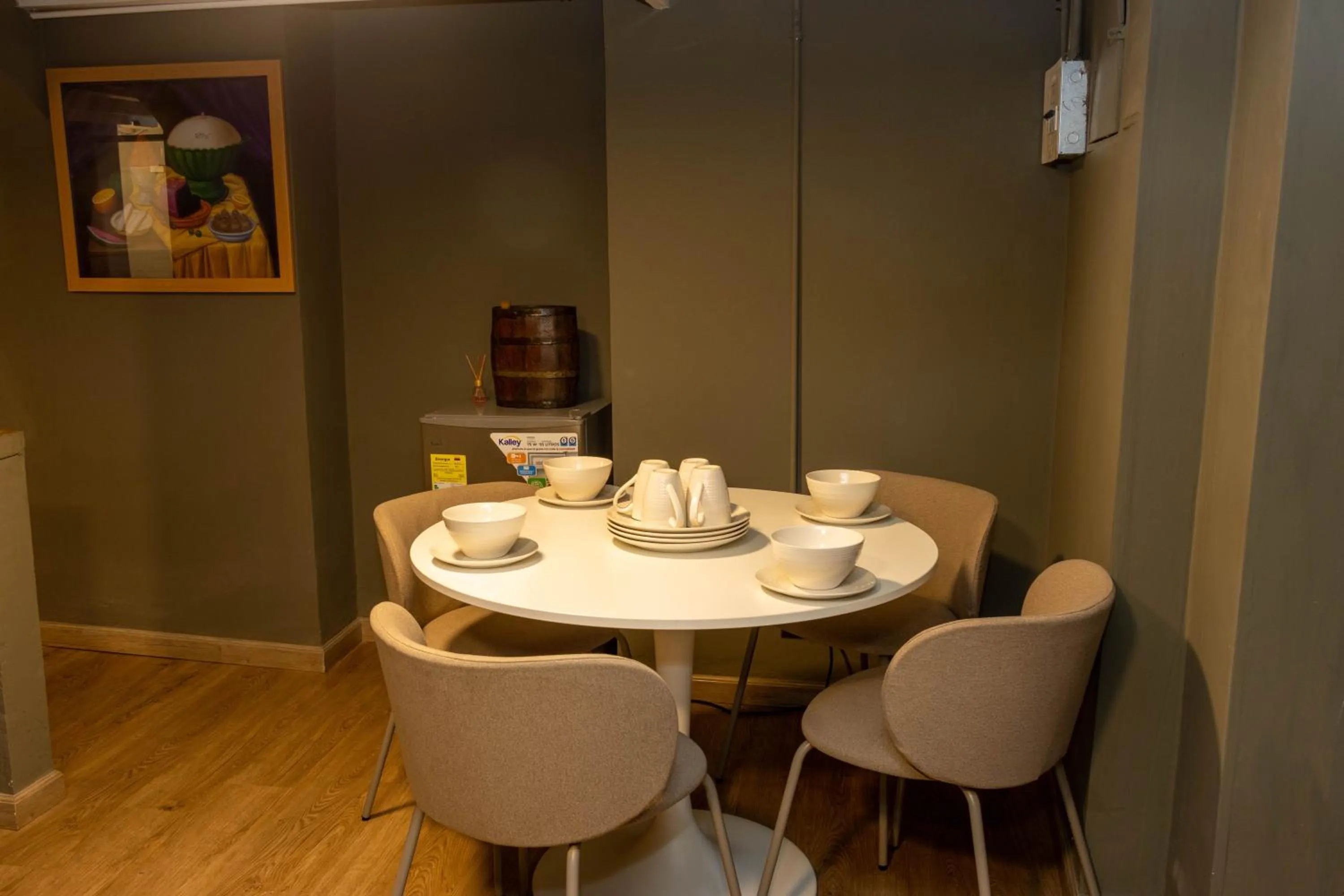 Dining area in Hotel Quinta Bolivar
