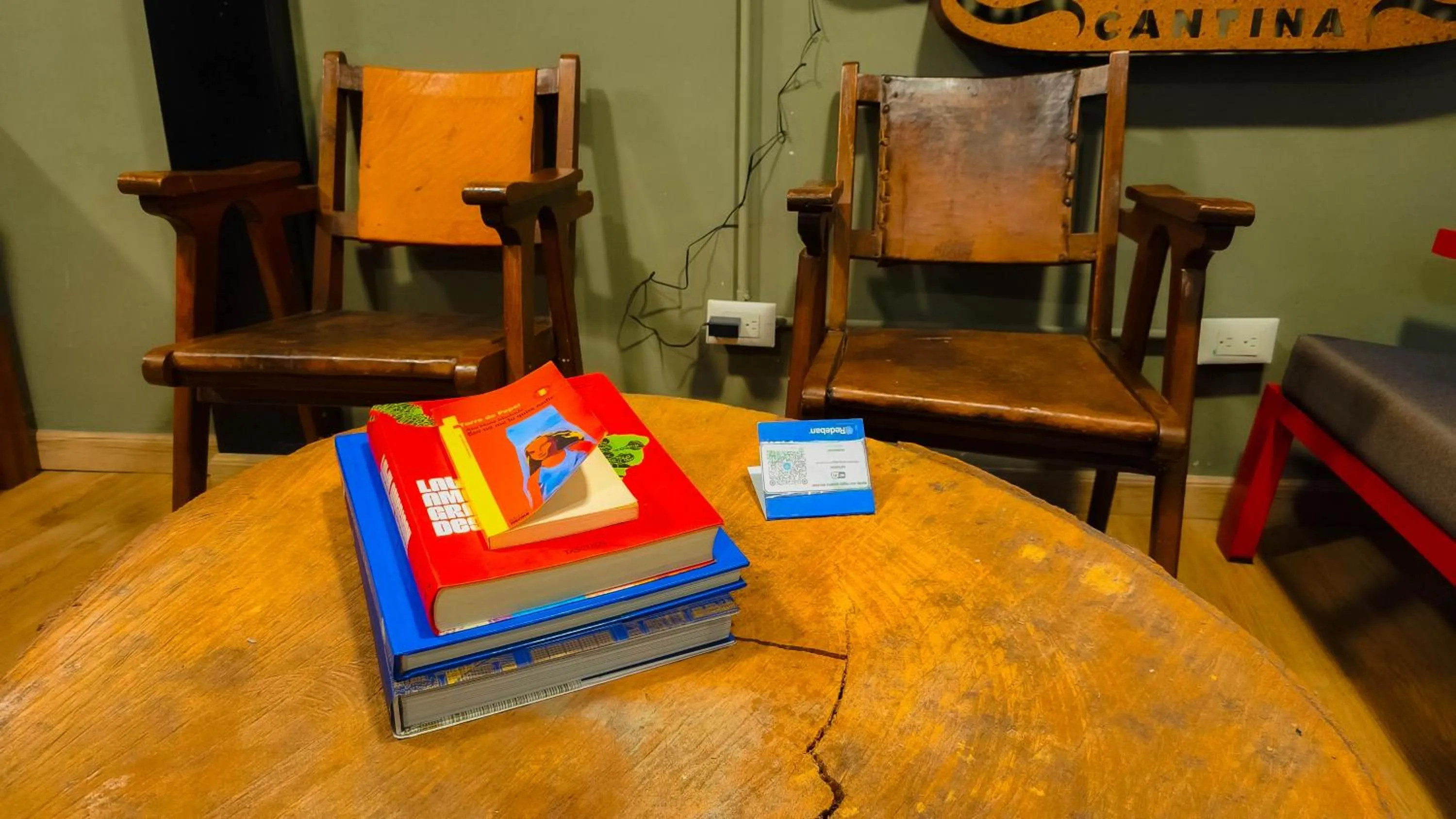 Living room in Hotel Quinta Bolivar