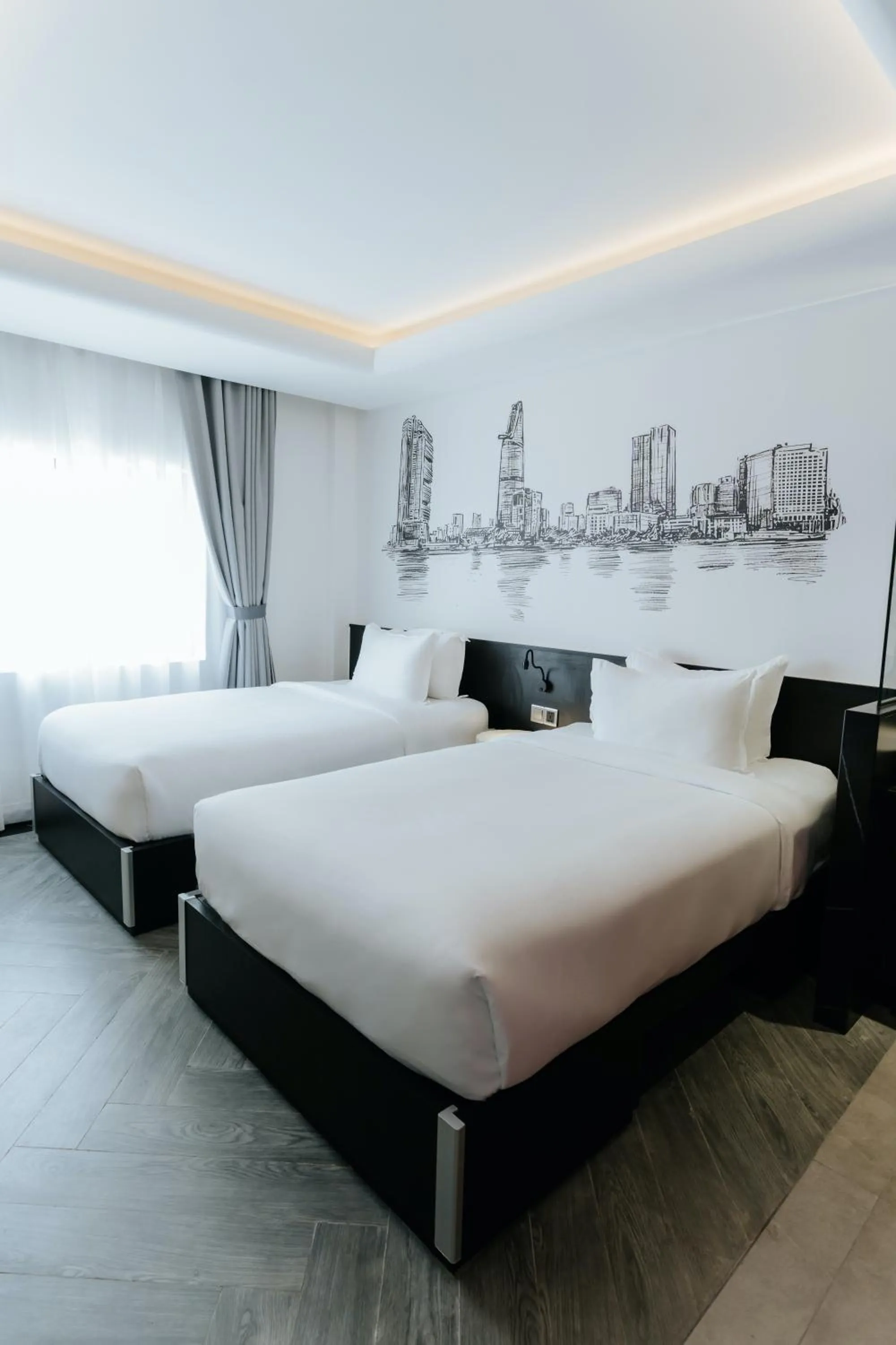Bedroom, Bed in The Concept Hotel HCMC - City Center