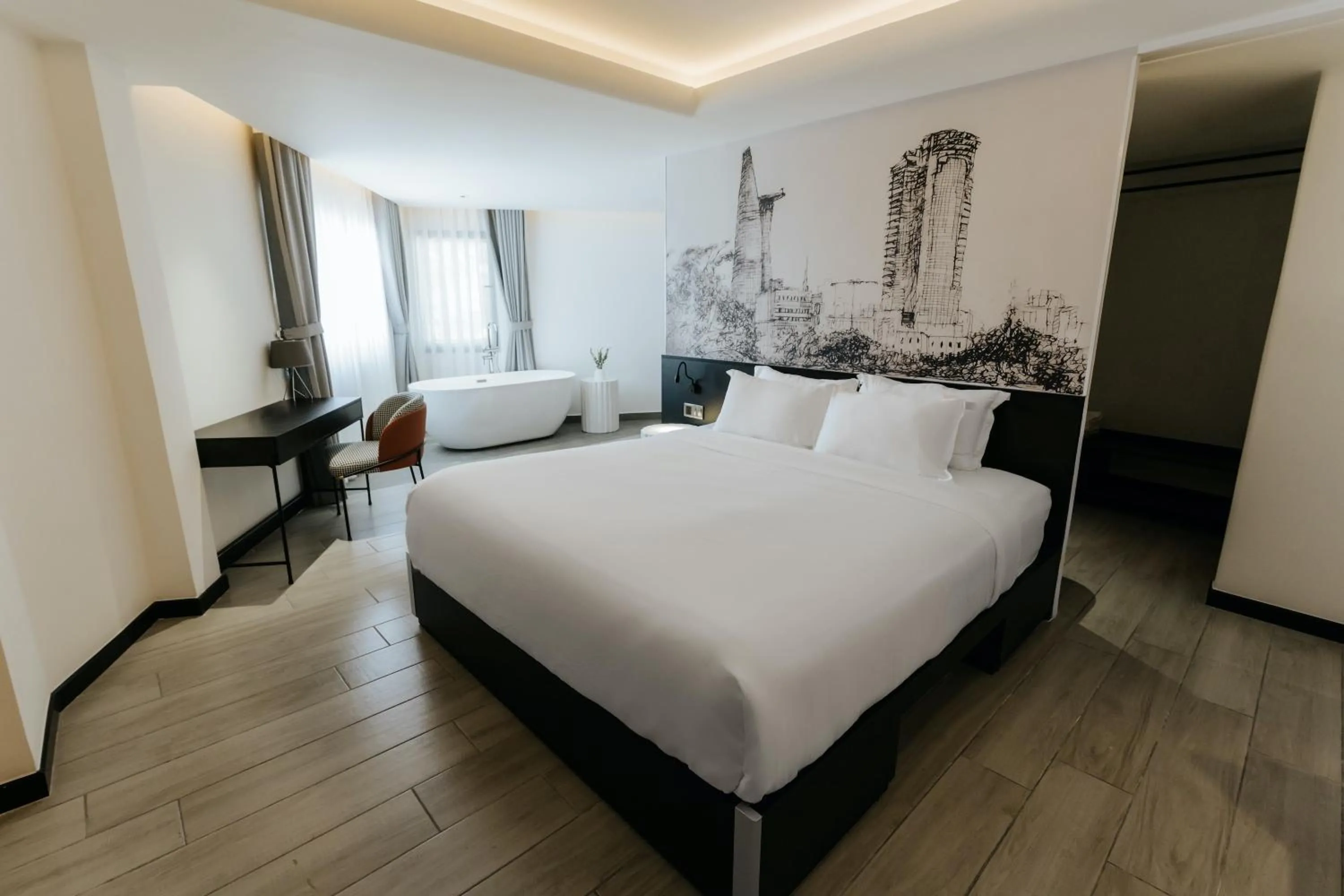 Bed in The Concept Hotel HCMC - City Center