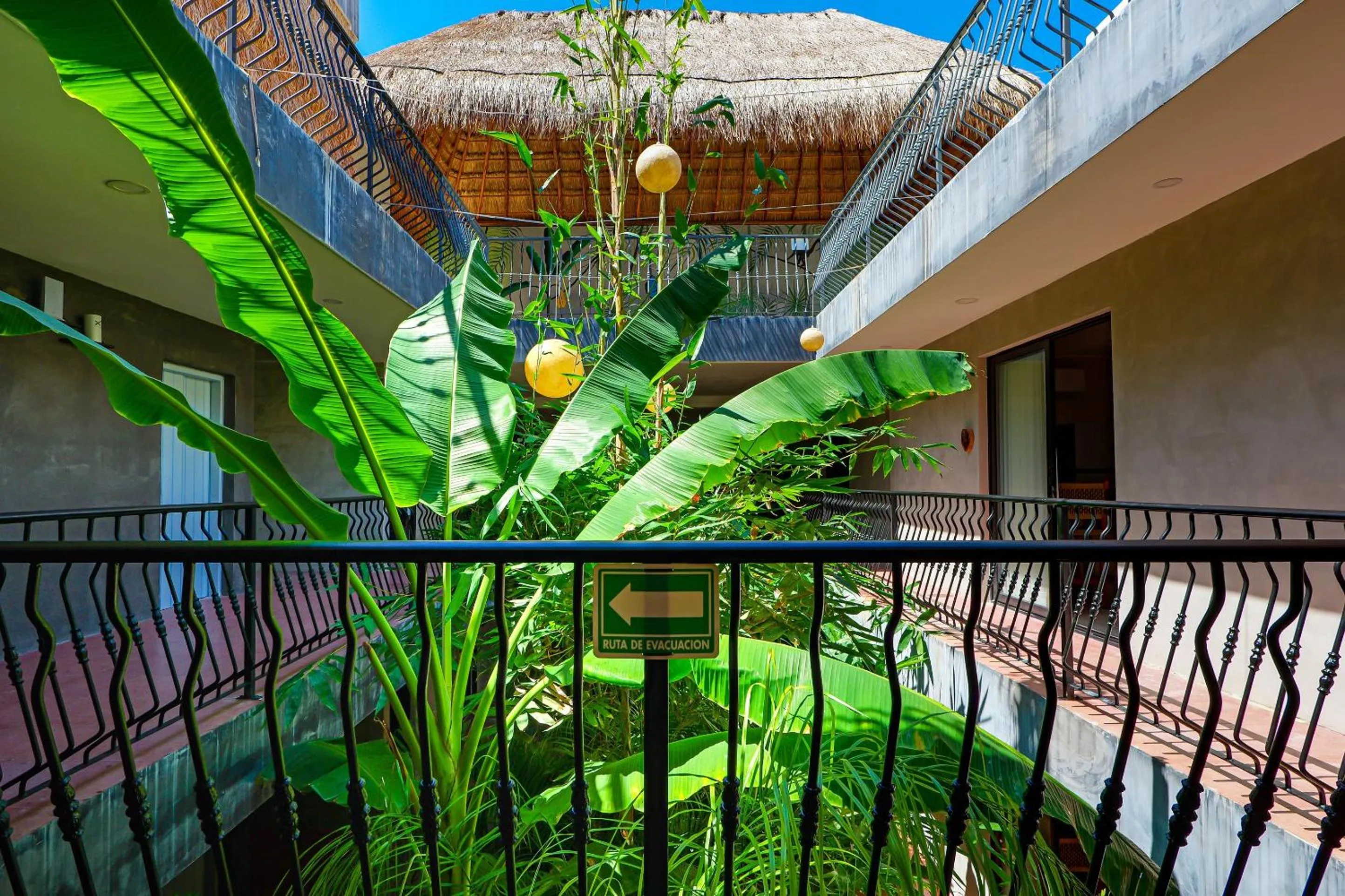 Patio in Calea Tulum Boutique Hotel