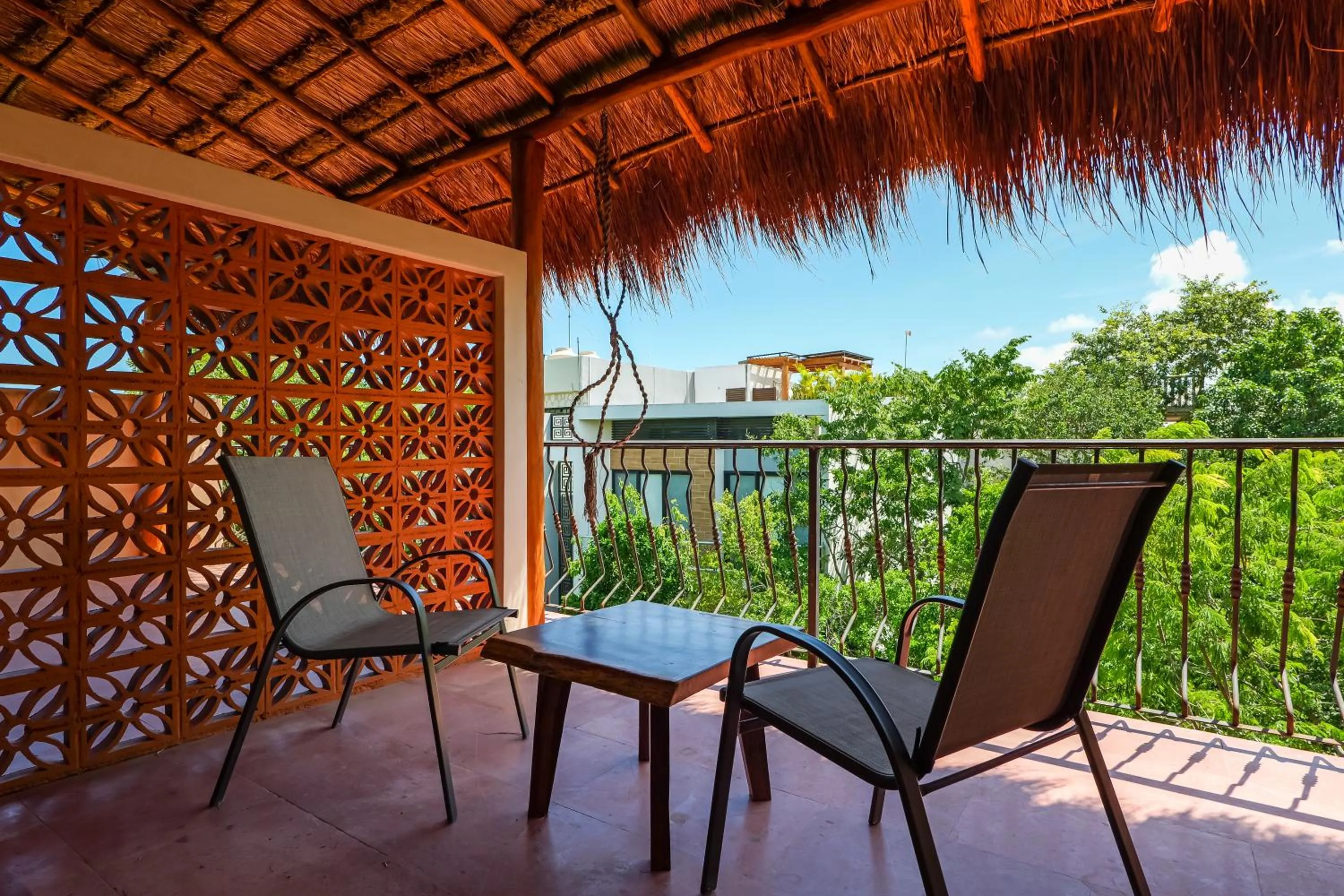 Balcony/Terrace in Calea Tulum Boutique Hotel
