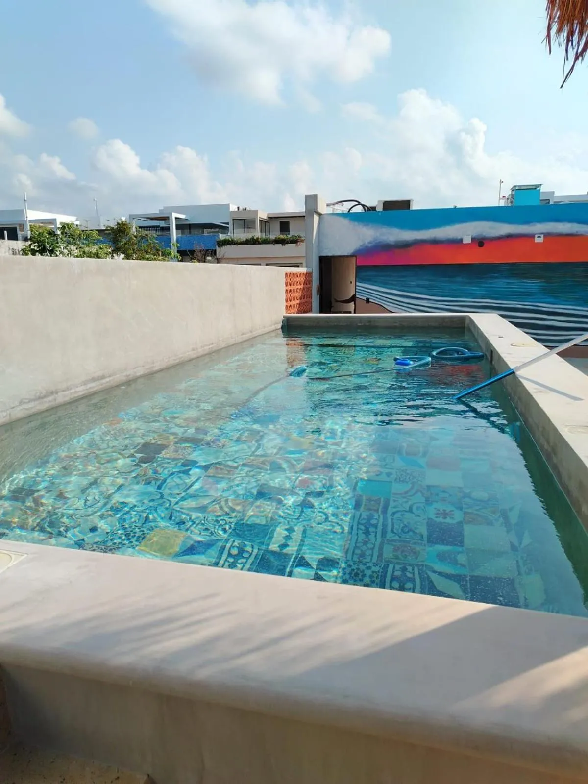 Pool view in Calea Tulum Boutique Hotel