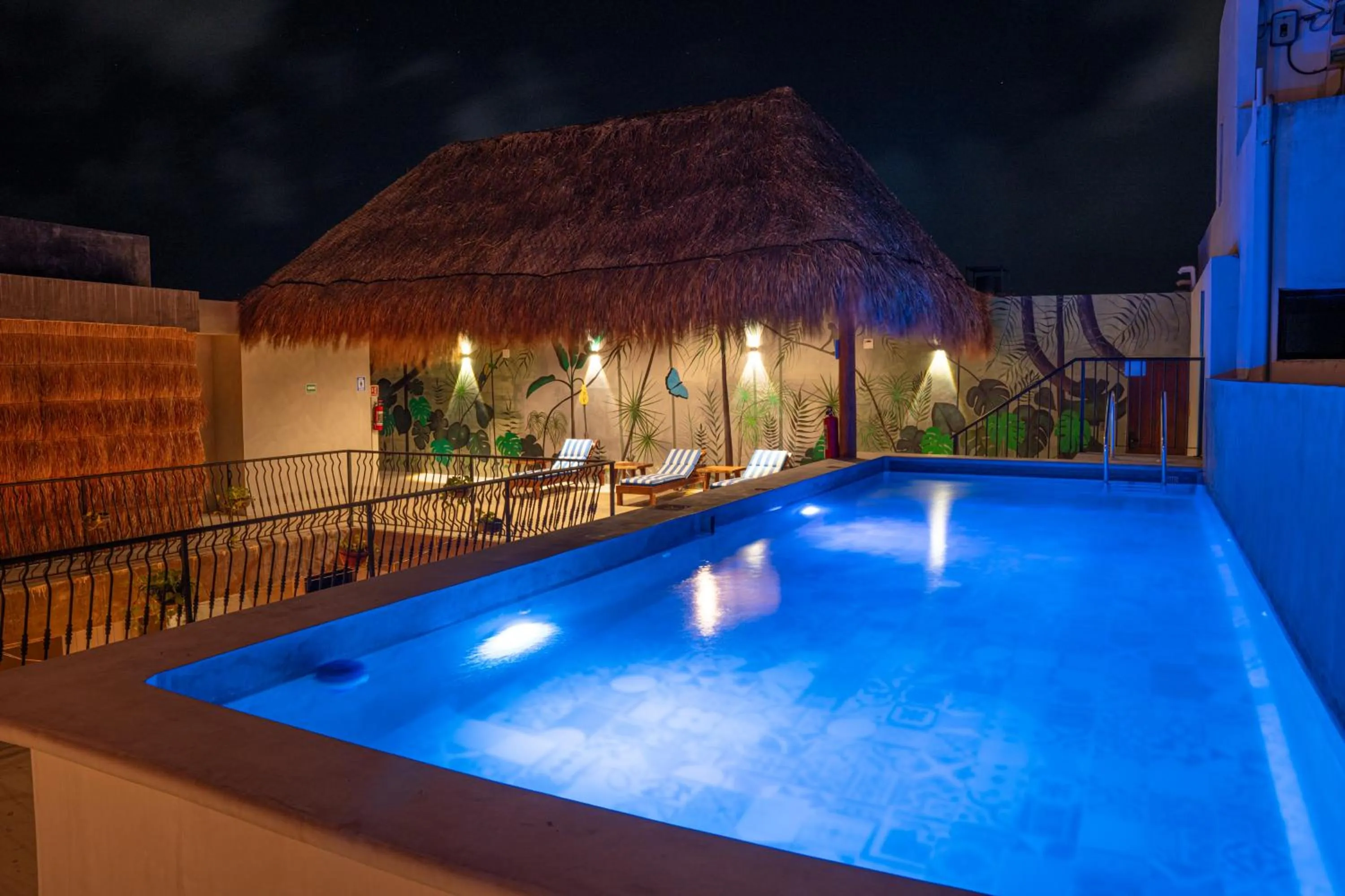 Swimming pool in Calea Tulum Boutique Hotel