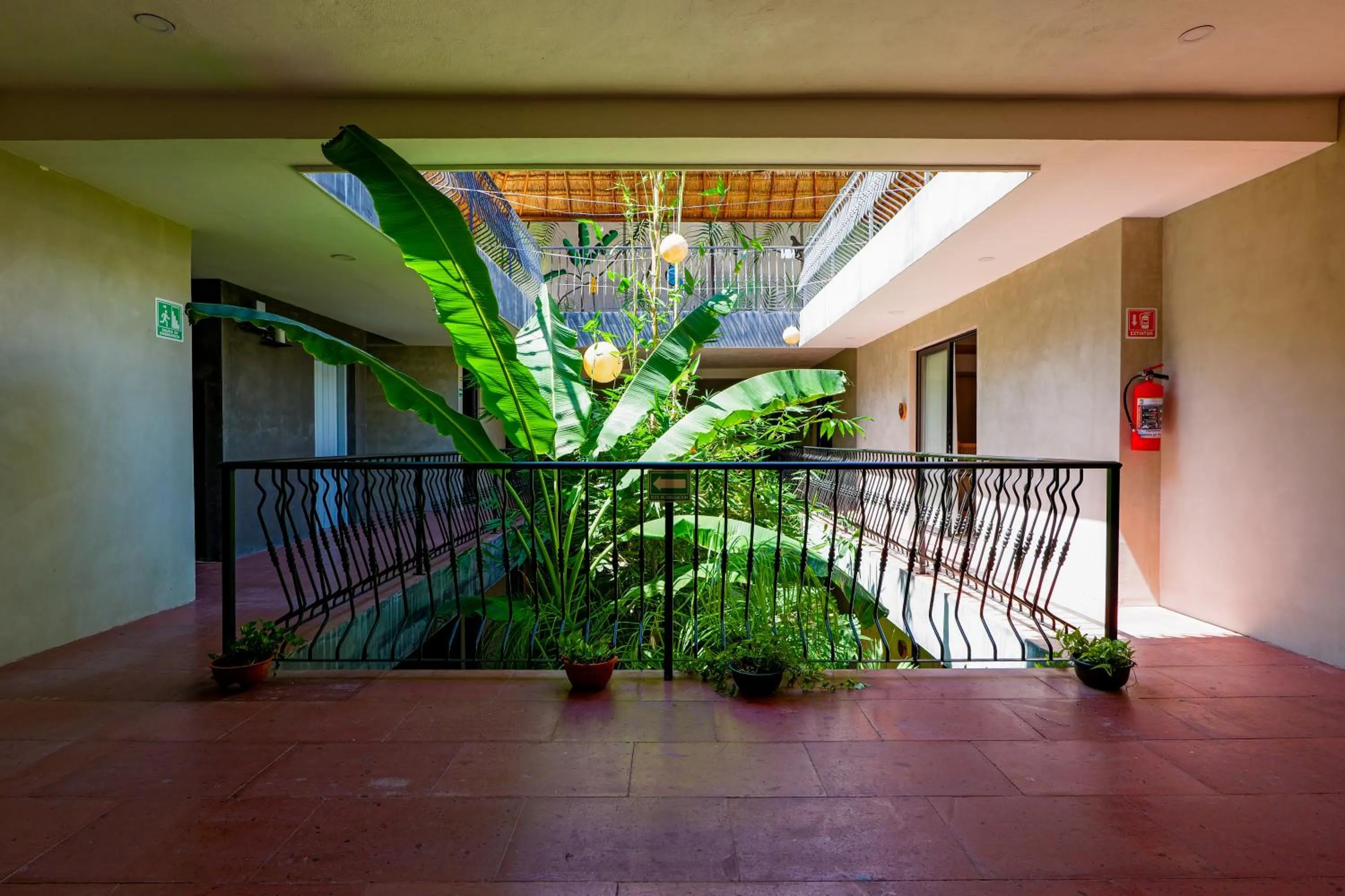 Patio in Calea Tulum Boutique Hotel